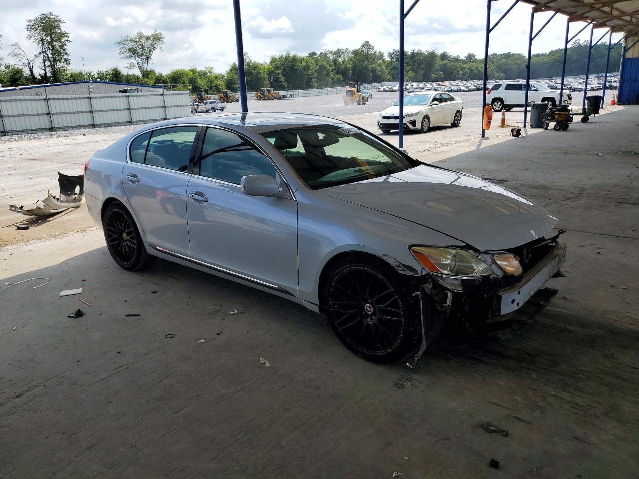 2006 Lexus Gs 300 White vin: JTHBH96S265037849