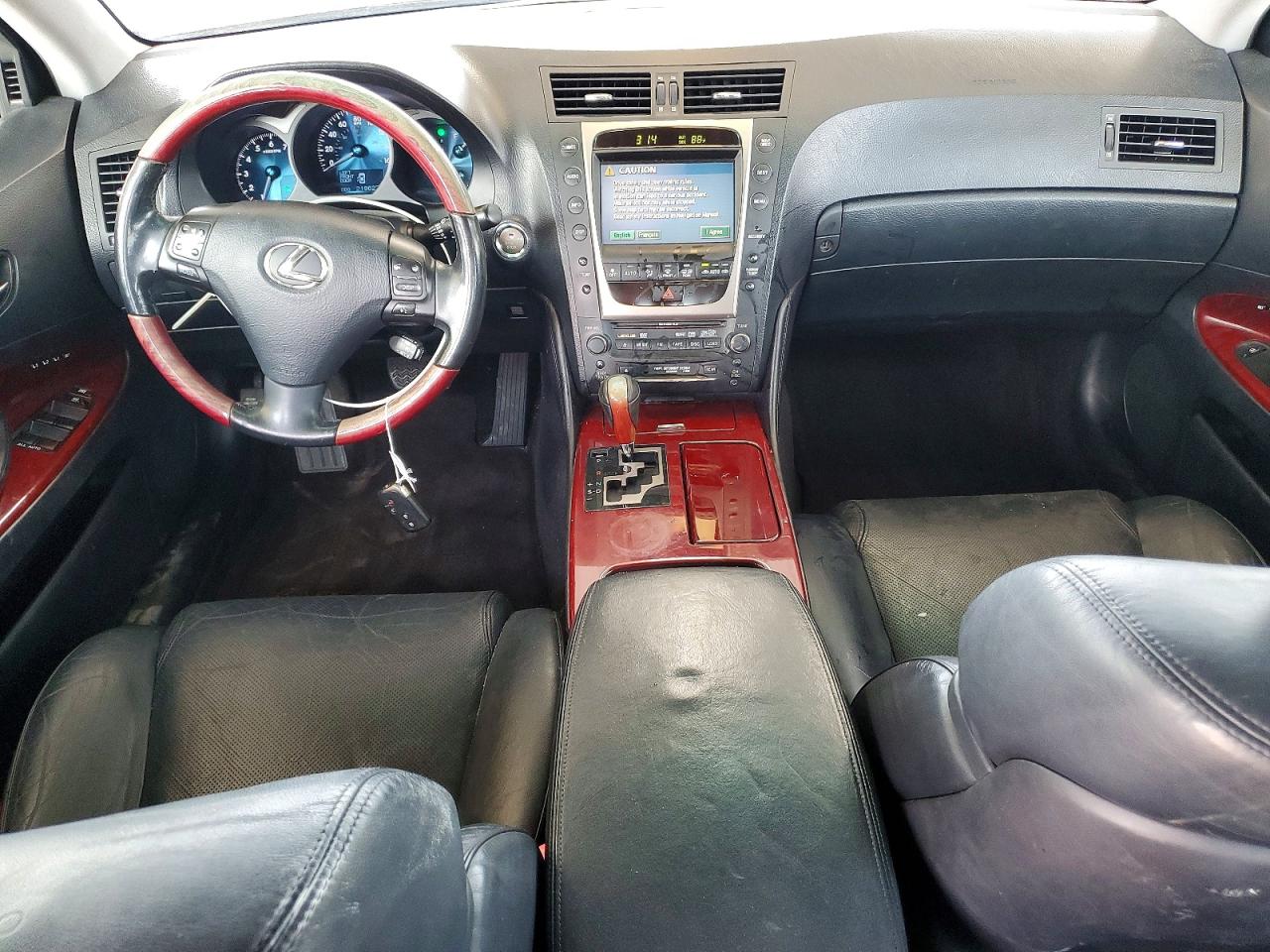2006 Lexus Gs 300 White vin: JTHBH96S265037849