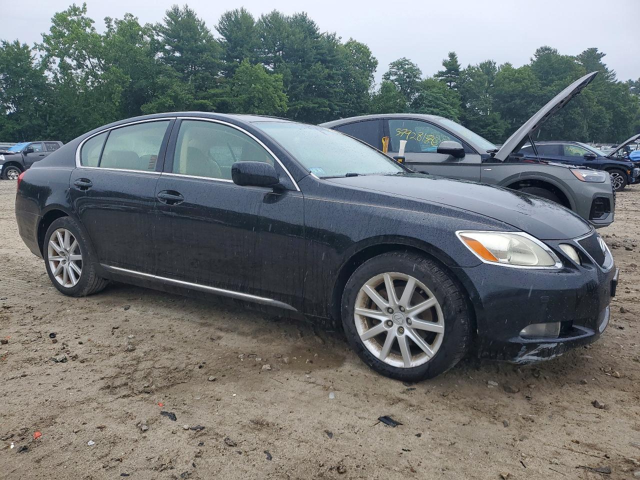 2006 Lexus Gs 300 Black vin: JTHBH96S365000728