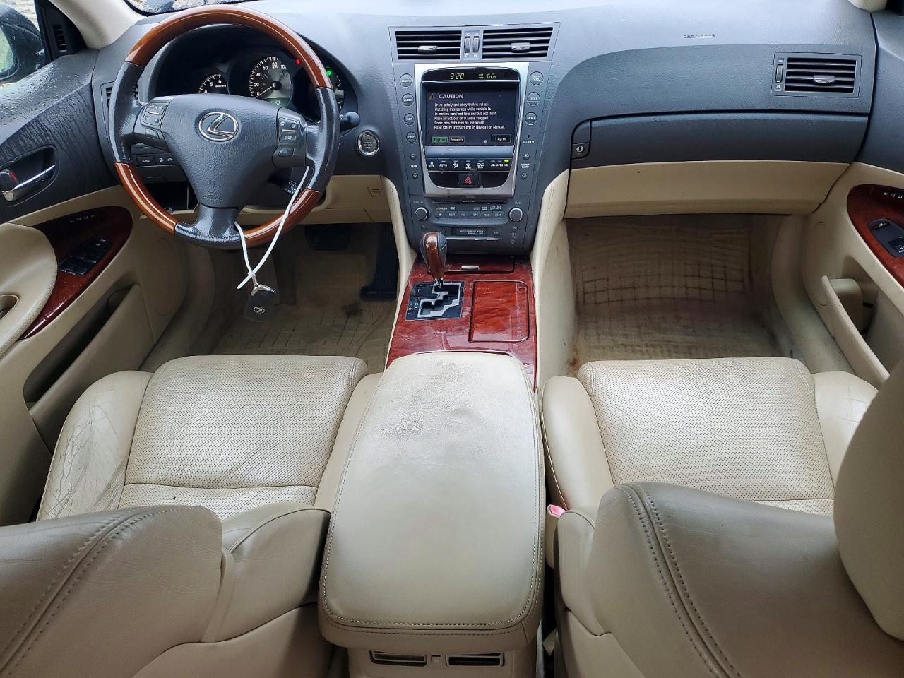 2006 Lexus Gs 300 Black vin: JTHBH96S365000728
