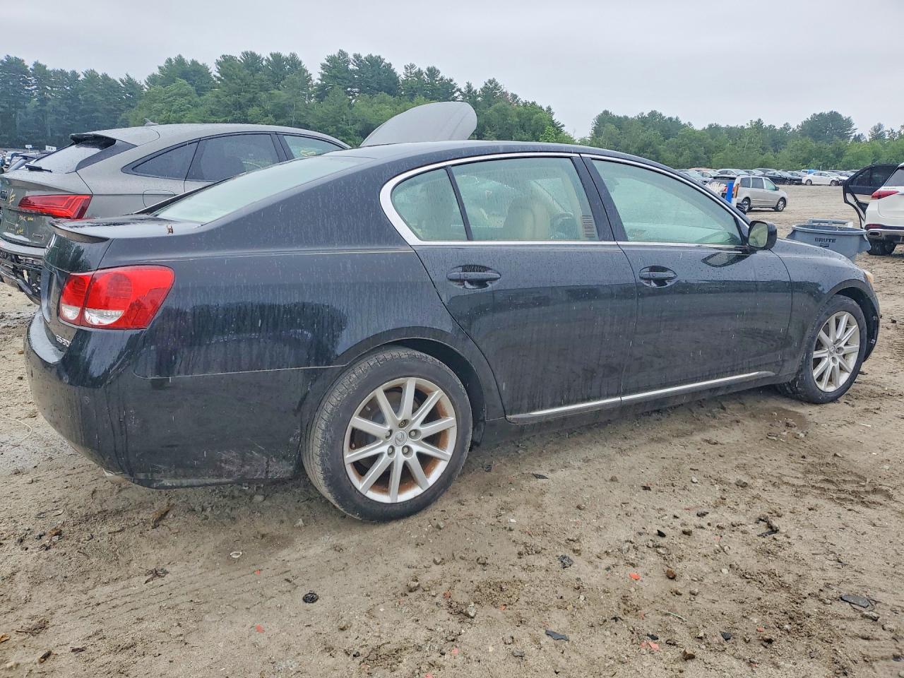 2006 Lexus Gs 300 Black vin: JTHBH96S365000728