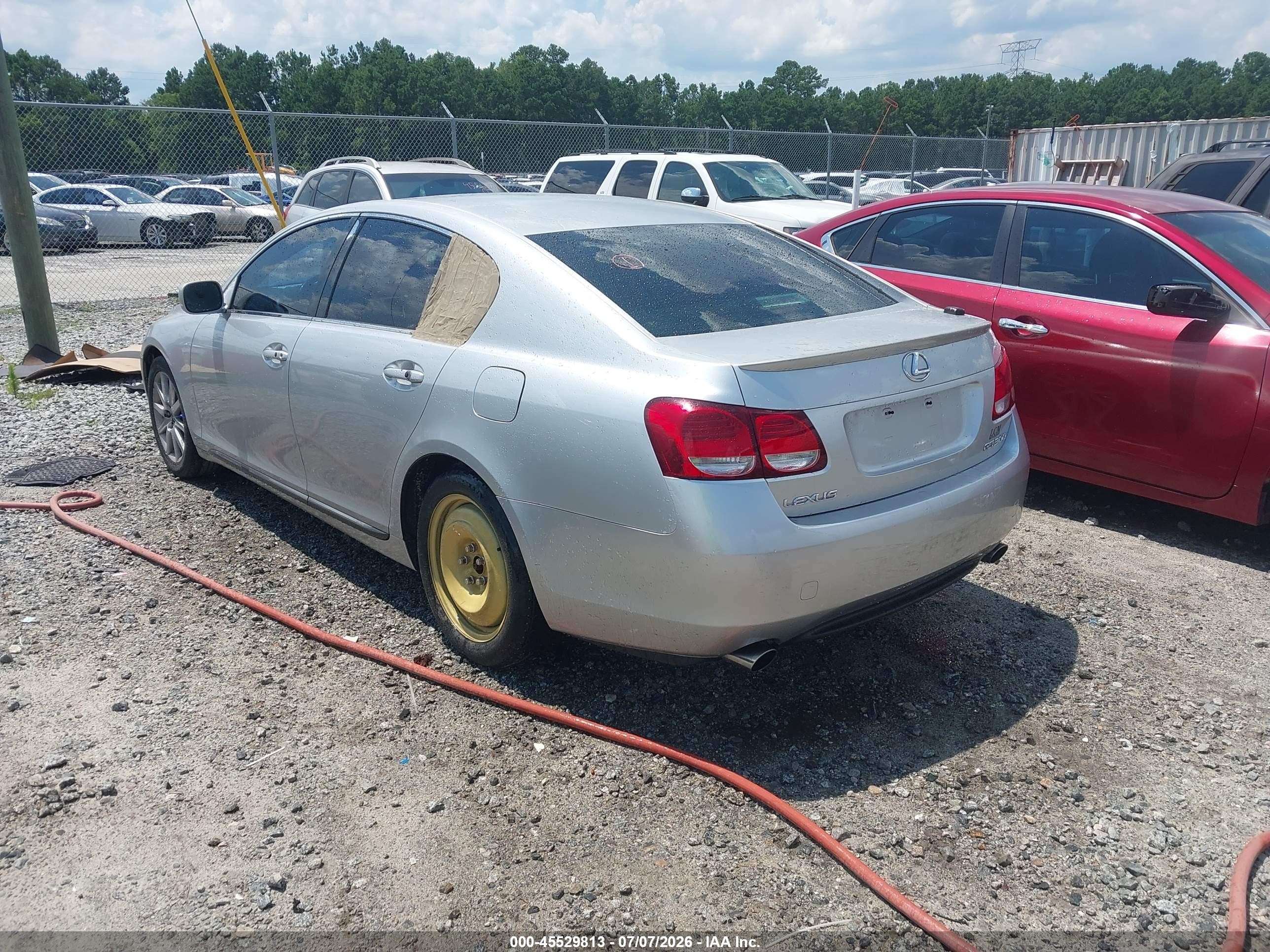 2006 Lexus Gs 300   Silver vin: JTHBH96S365003824