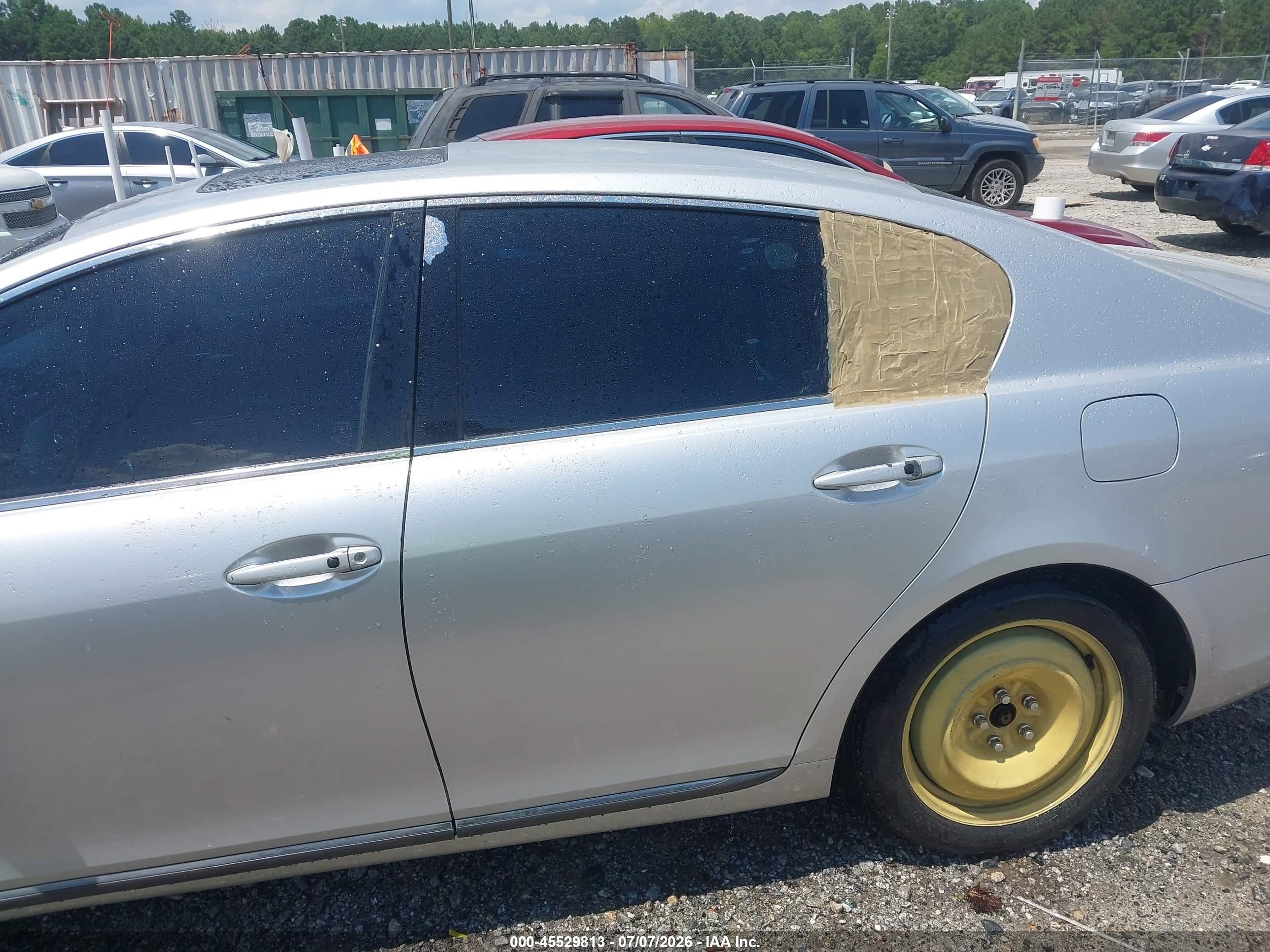 2006 Lexus Gs 300   Silver vin: JTHBH96S365003824