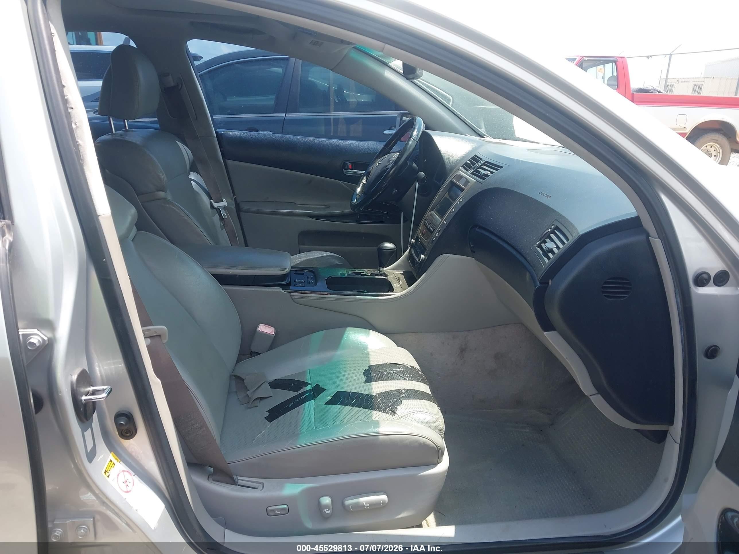 2006 Lexus Gs 300   Silver vin: JTHBH96S365003824