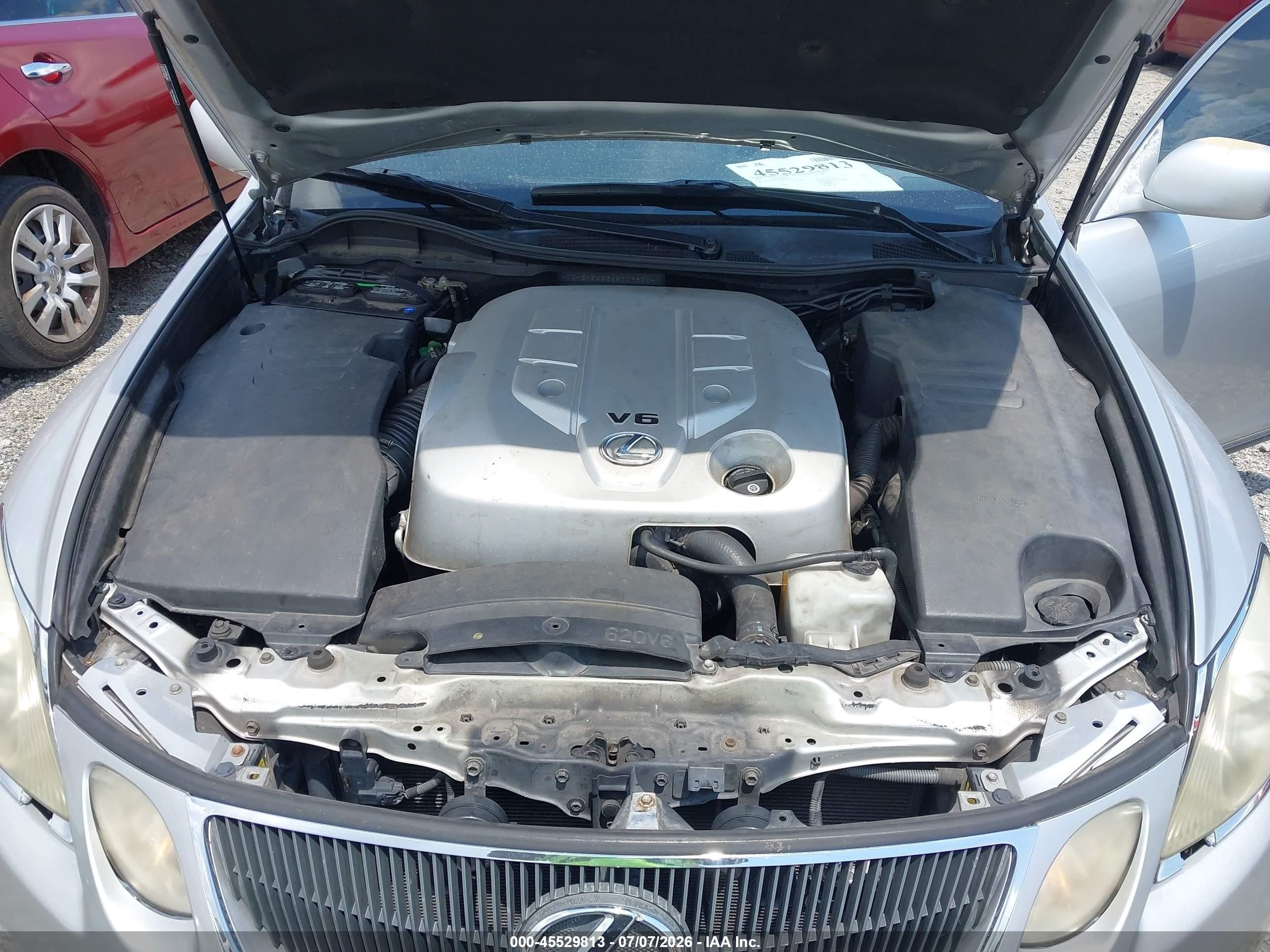 2006 Lexus Gs 300   Silver vin: JTHBH96S365003824