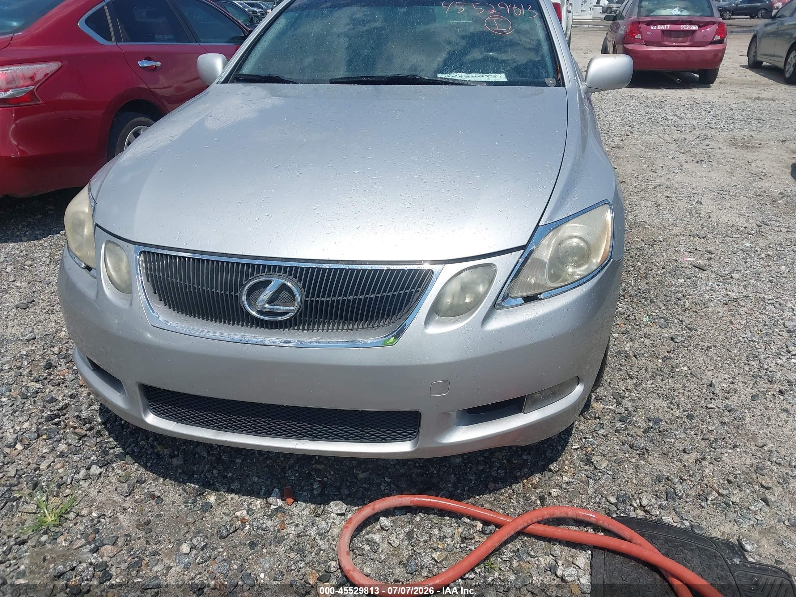 2006 Lexus Gs 300   Silver vin: JTHBH96S365003824