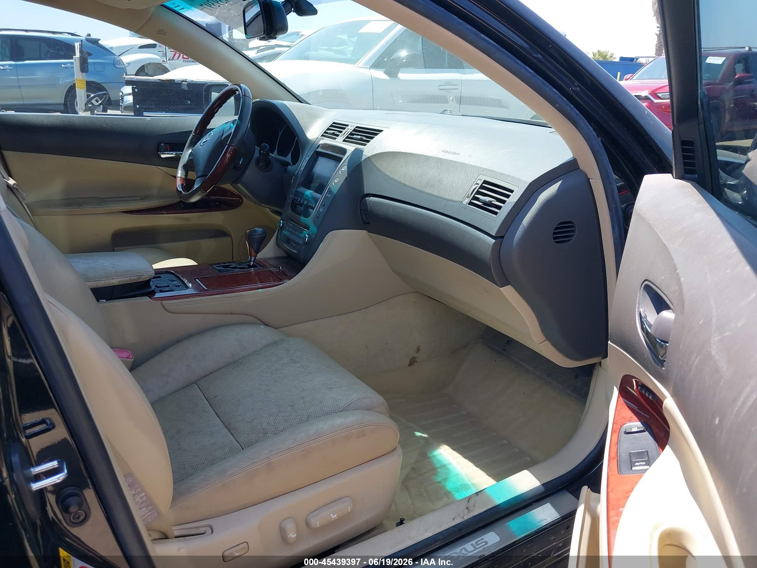 2006 Lexus Gs 300   Black vin: JTHBH96S365038363