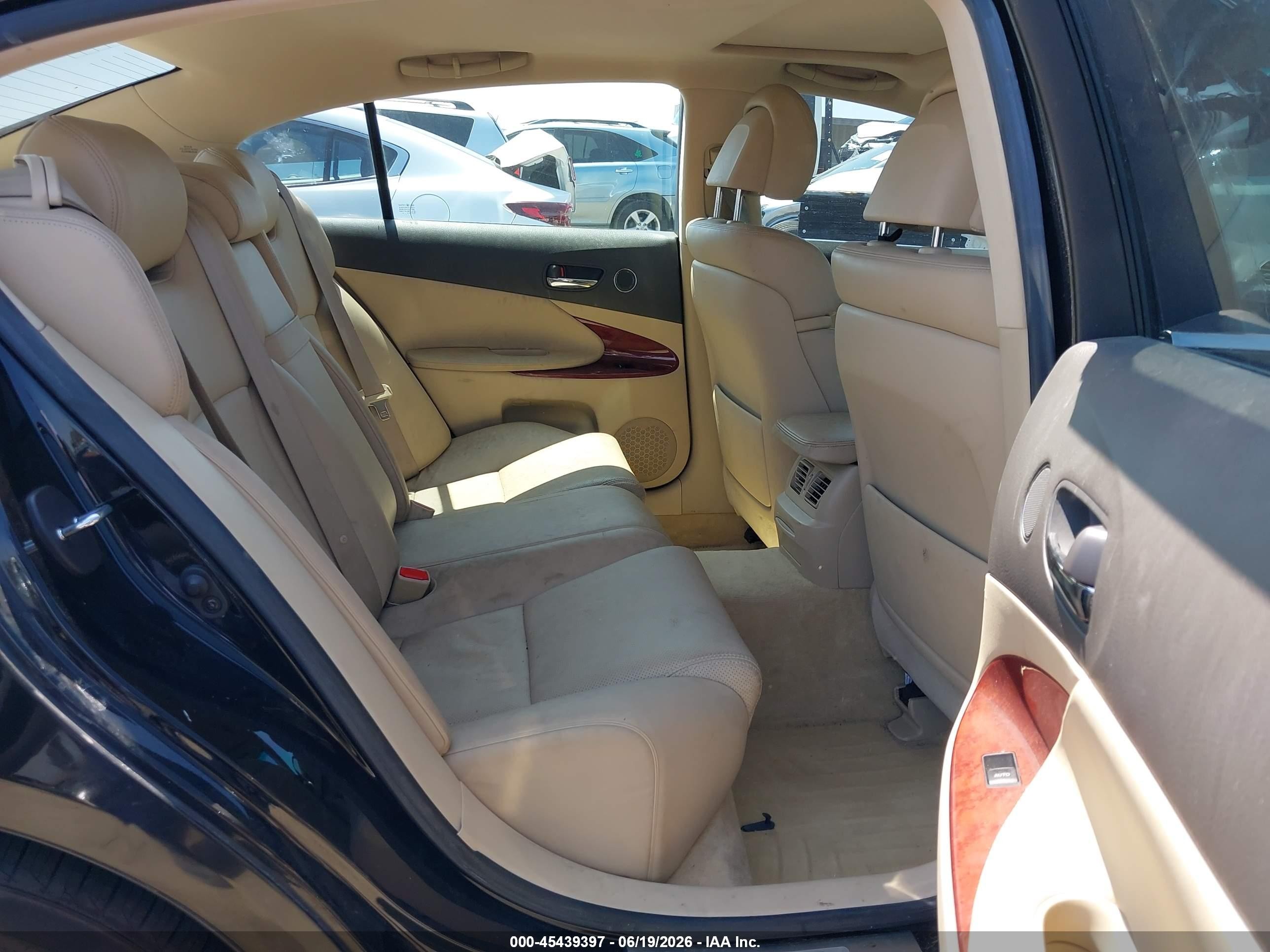 2006 Lexus Gs 300   Black vin: JTHBH96S365038363