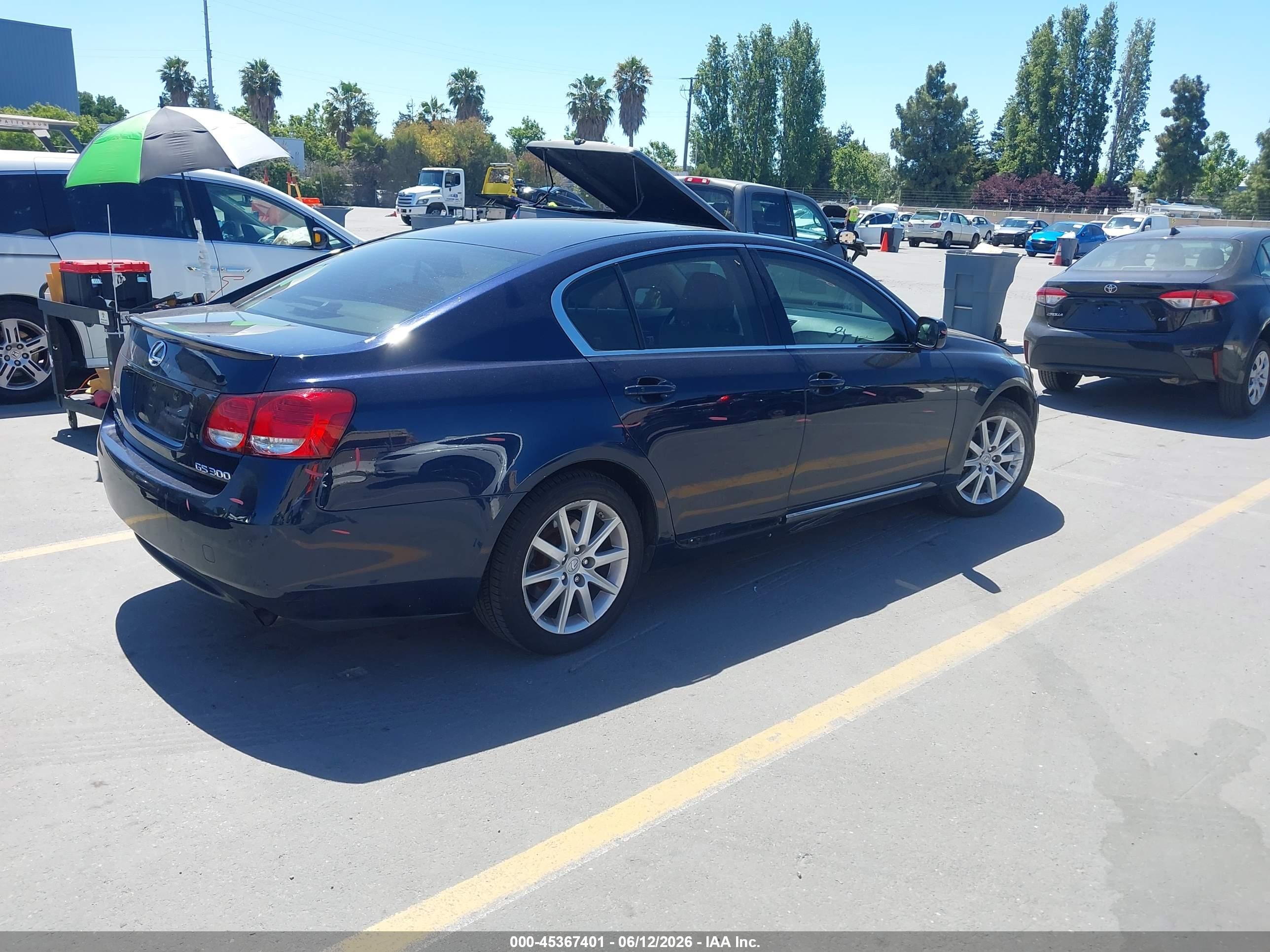 2006 Lexus Gs 300   Blue vin: JTHBH96S465022480