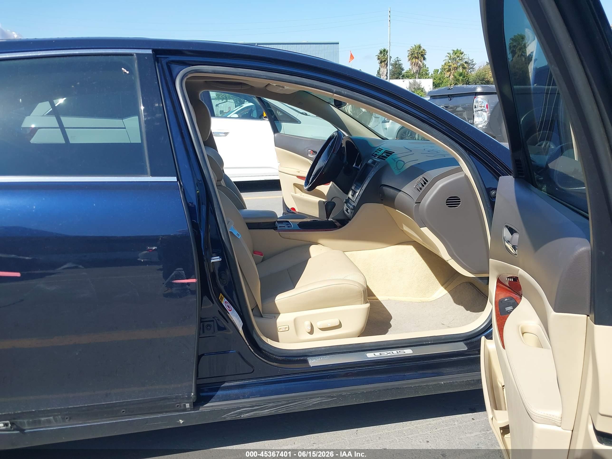 2006 Lexus Gs 300   Blue vin: JTHBH96S465022480