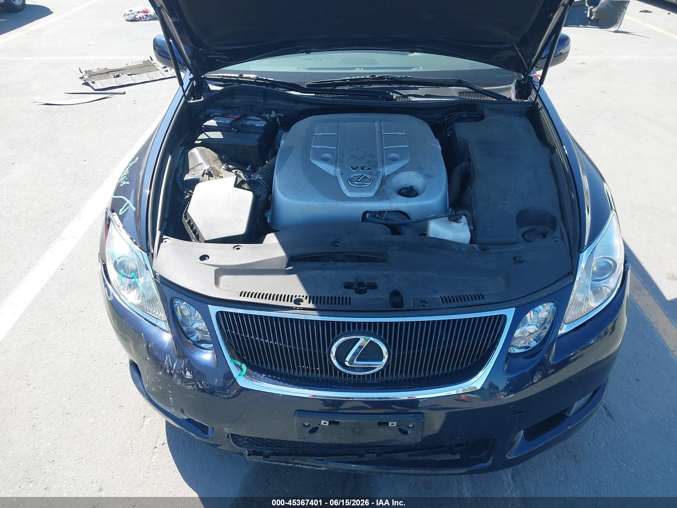 2006 Lexus Gs 300   Blue vin: JTHBH96S465022480