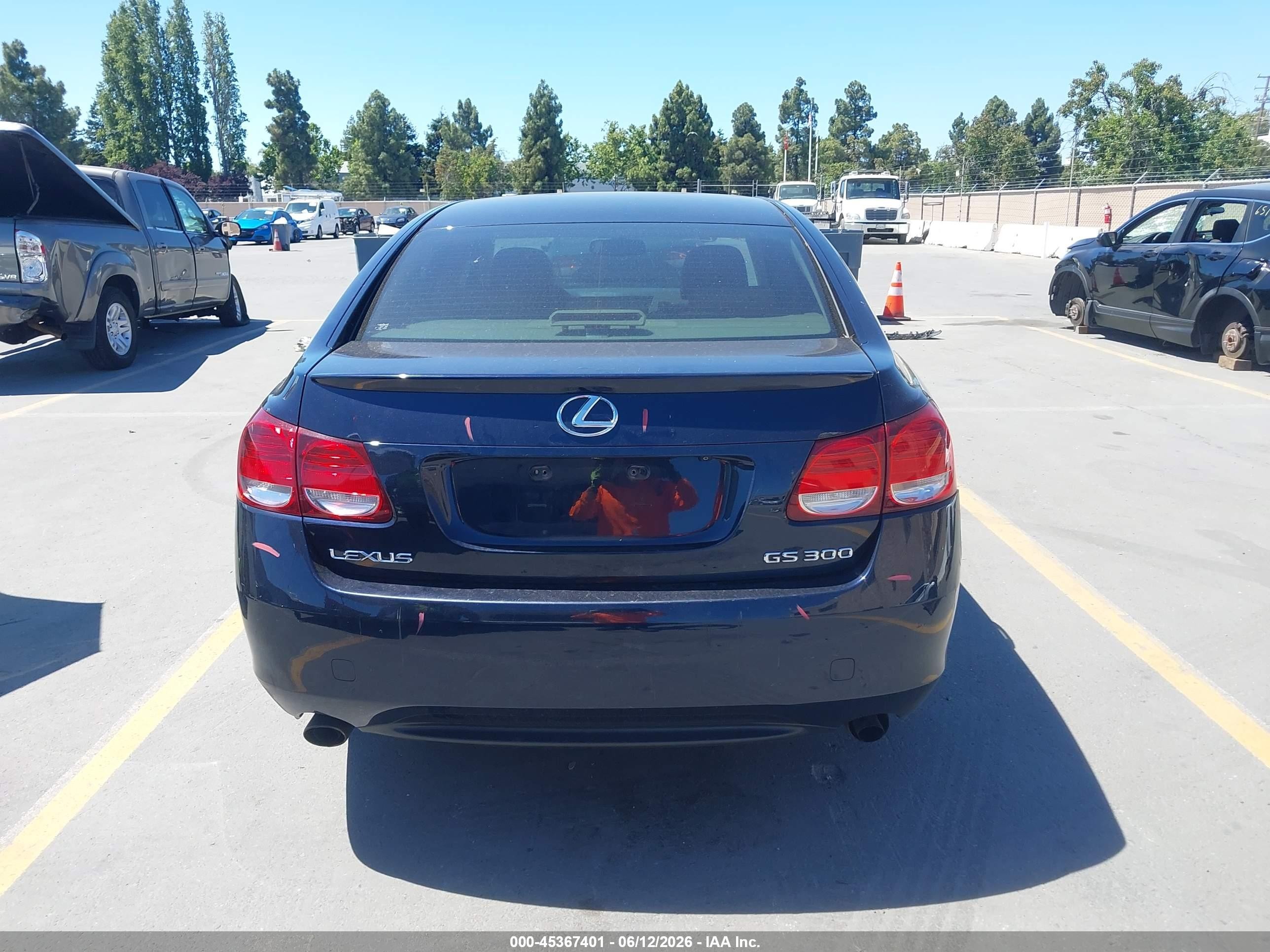 2006 Lexus Gs 300   Blue vin: JTHBH96S465022480