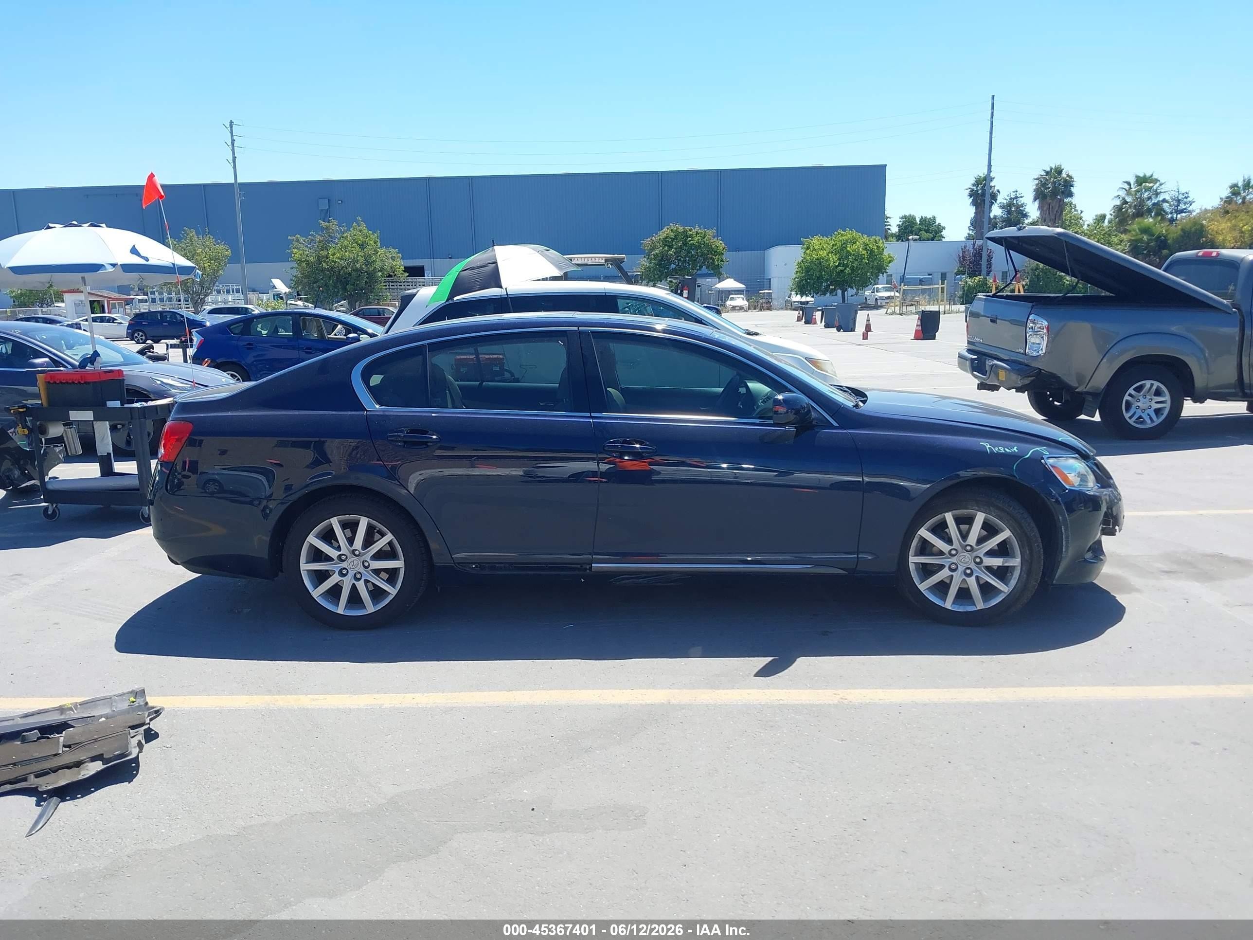 2006 Lexus Gs 300   Blue vin: JTHBH96S465022480