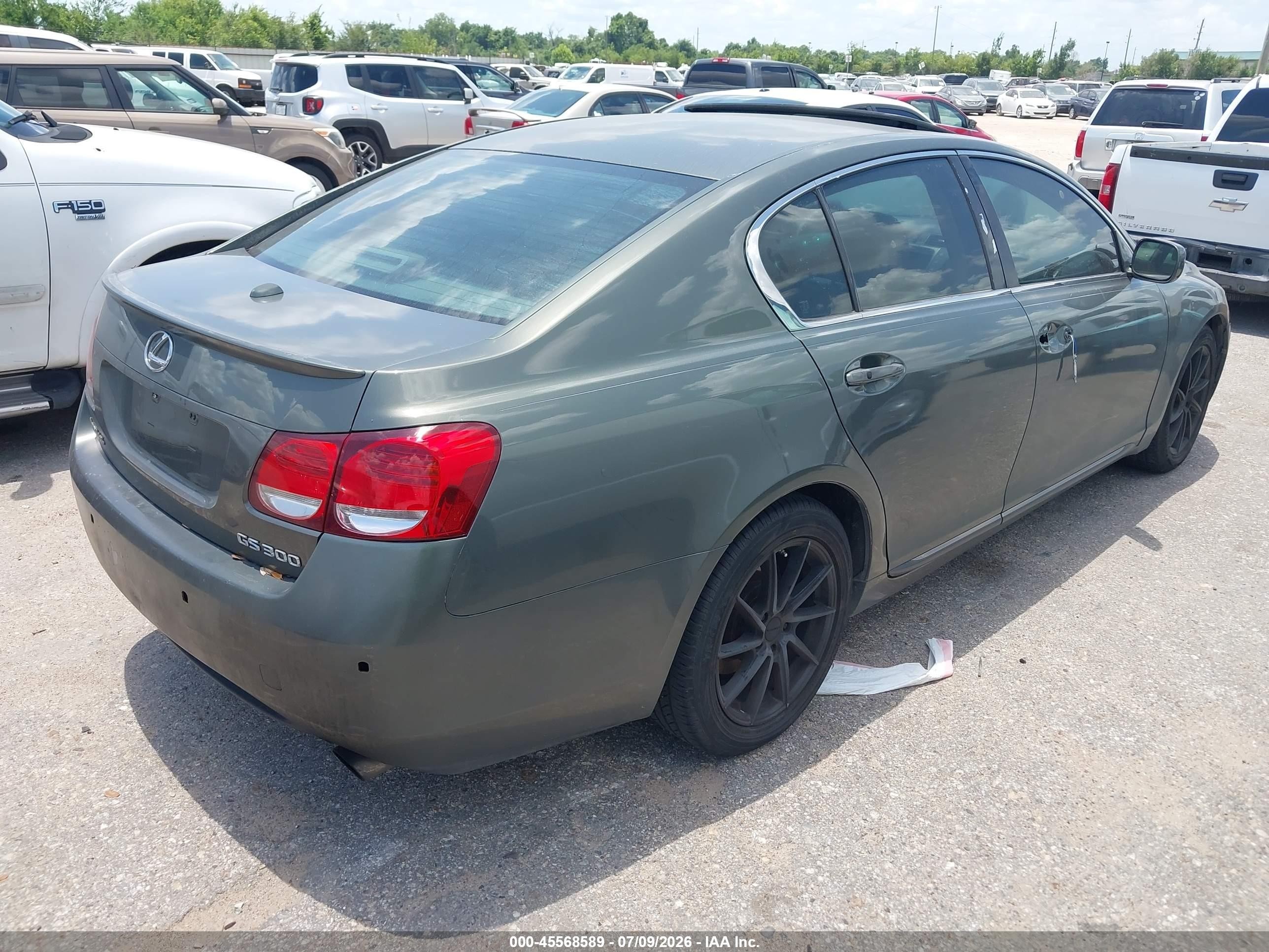 2006 Lexus Gs 300   Gray vin: JTHBH96S465041305