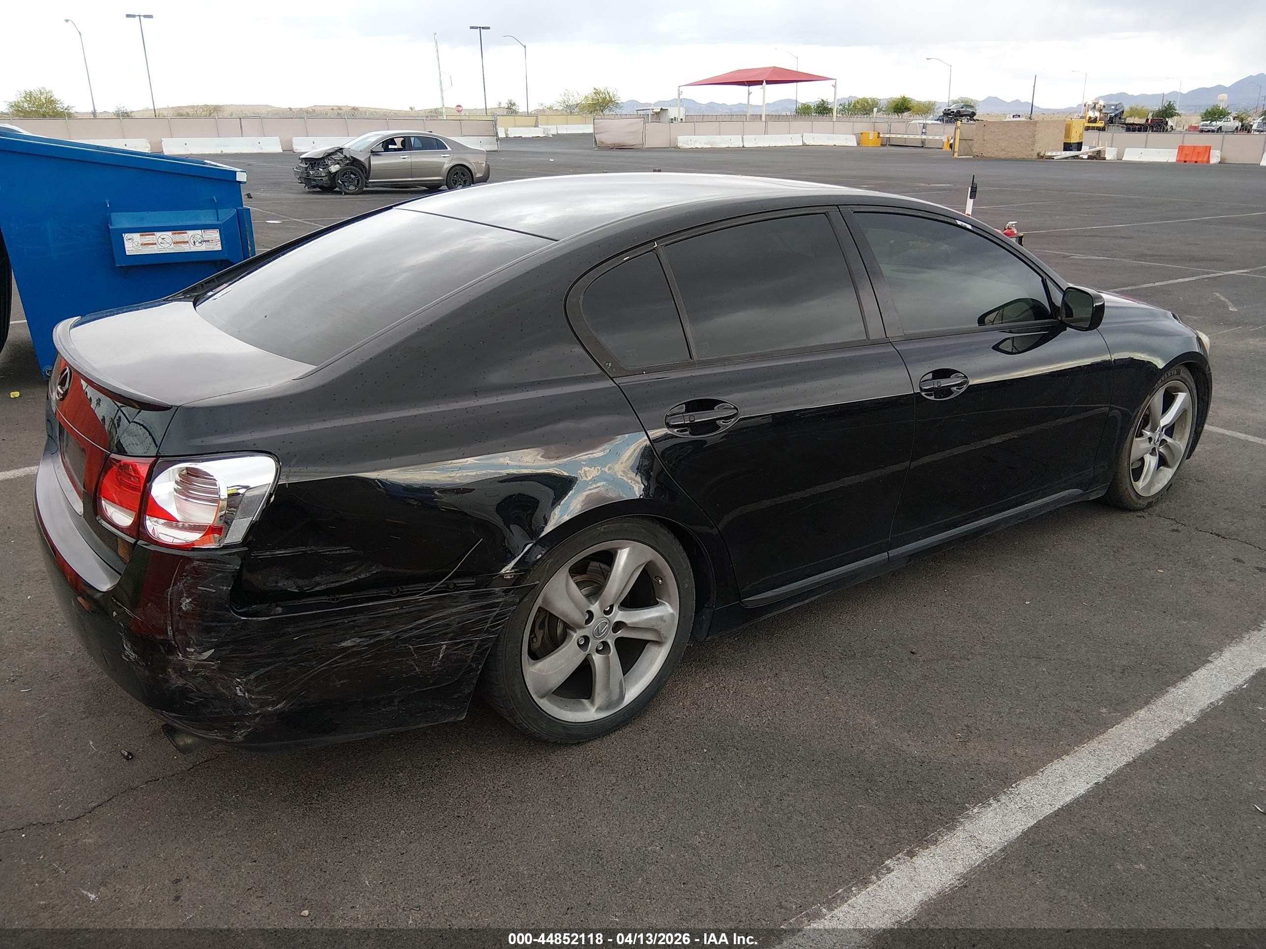 2006 Lexus Gs 300 Black vin: JTHBH96S465041885