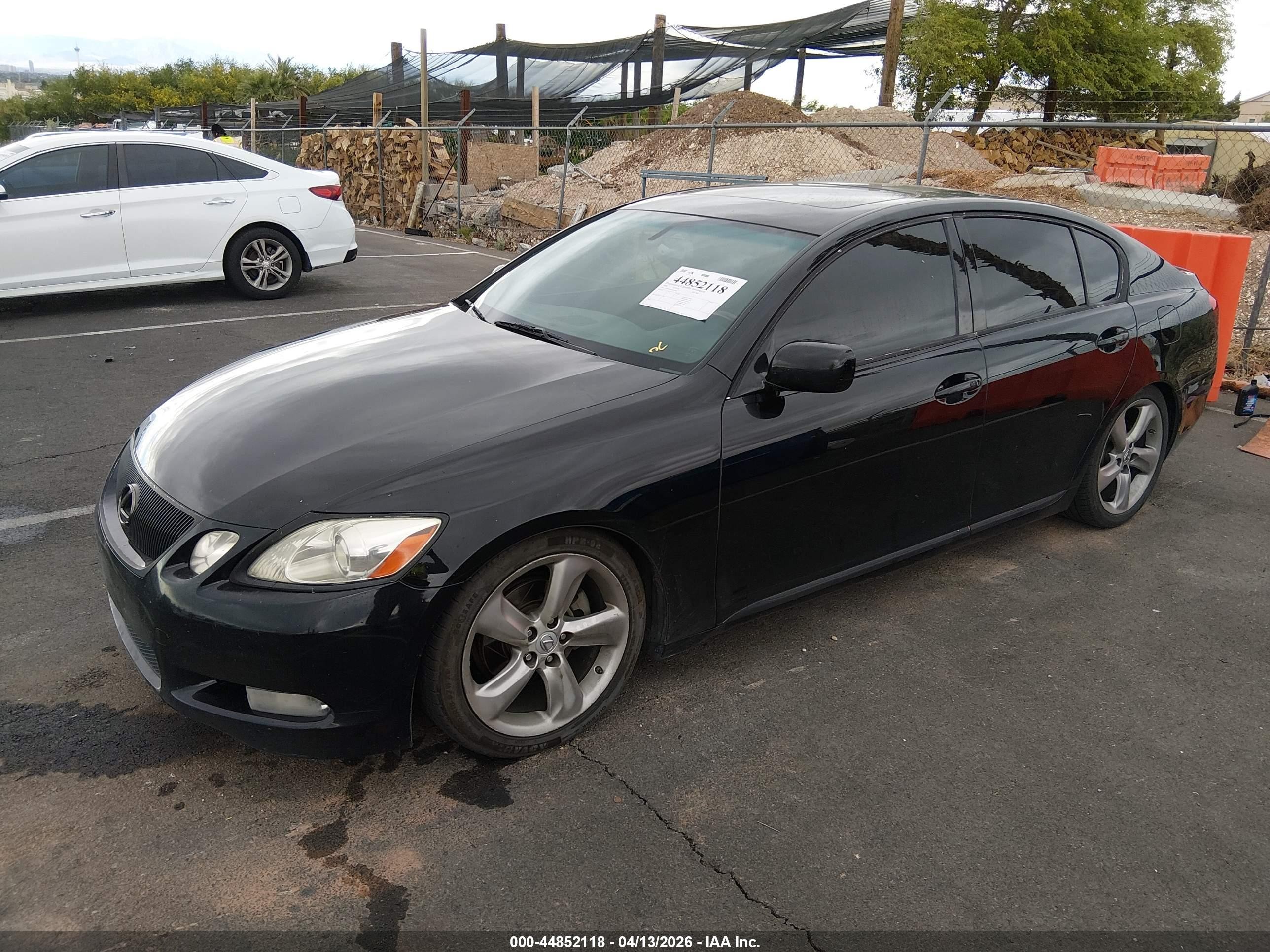 2006 Lexus Gs 300 Black vin: JTHBH96S465041885