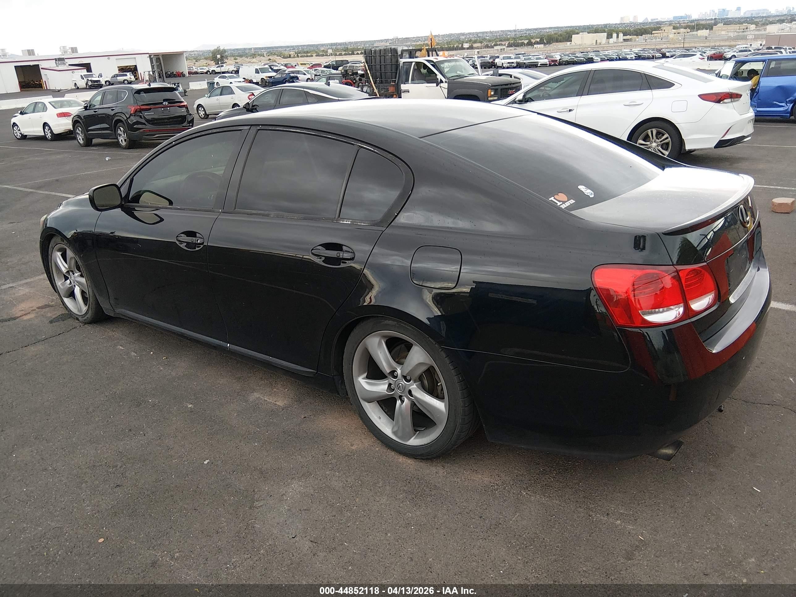 2006 Lexus Gs 300 Black vin: JTHBH96S465041885