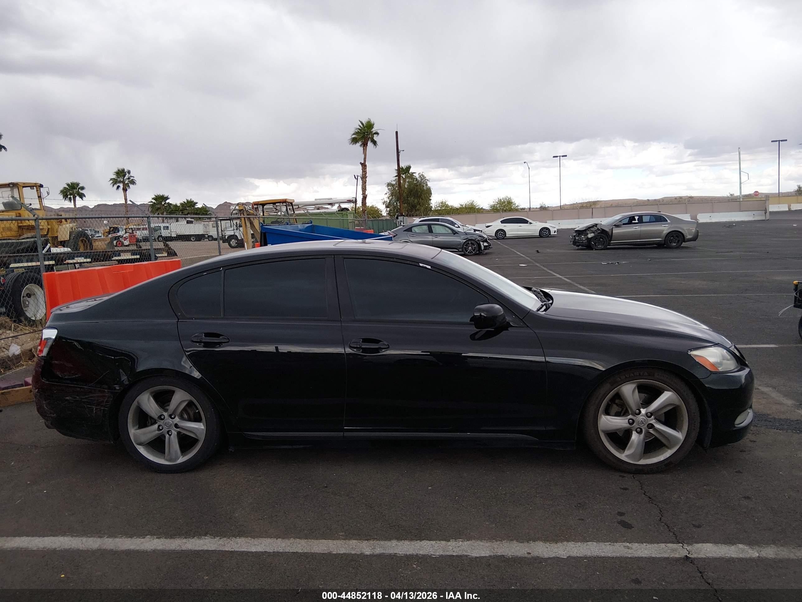 2006 Lexus Gs 300 Black vin: JTHBH96S465041885