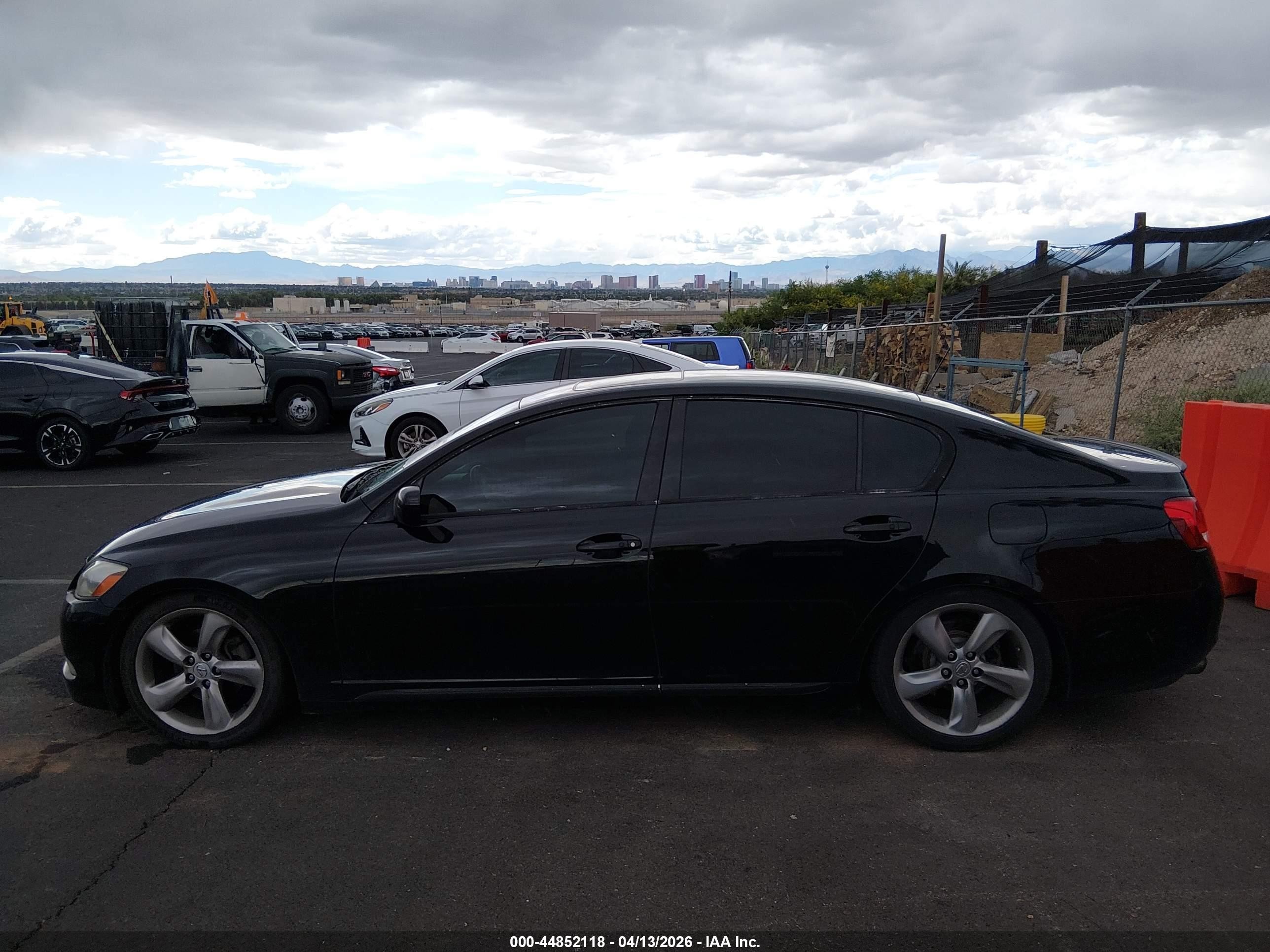 2006 Lexus Gs 300 Black vin: JTHBH96S465041885
