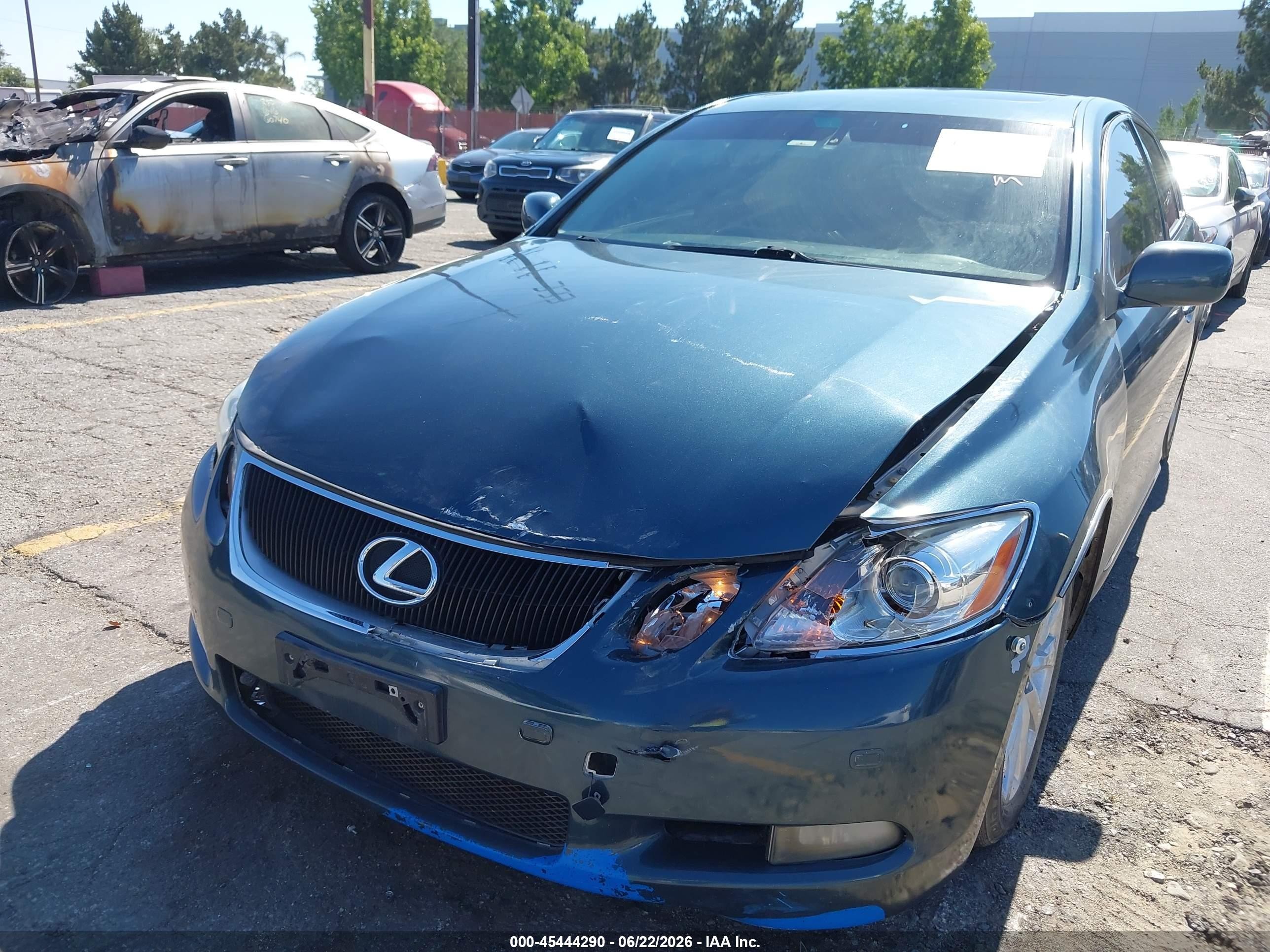 2006 Lexus Gs 300   Green vin: JTHBH96S565011617