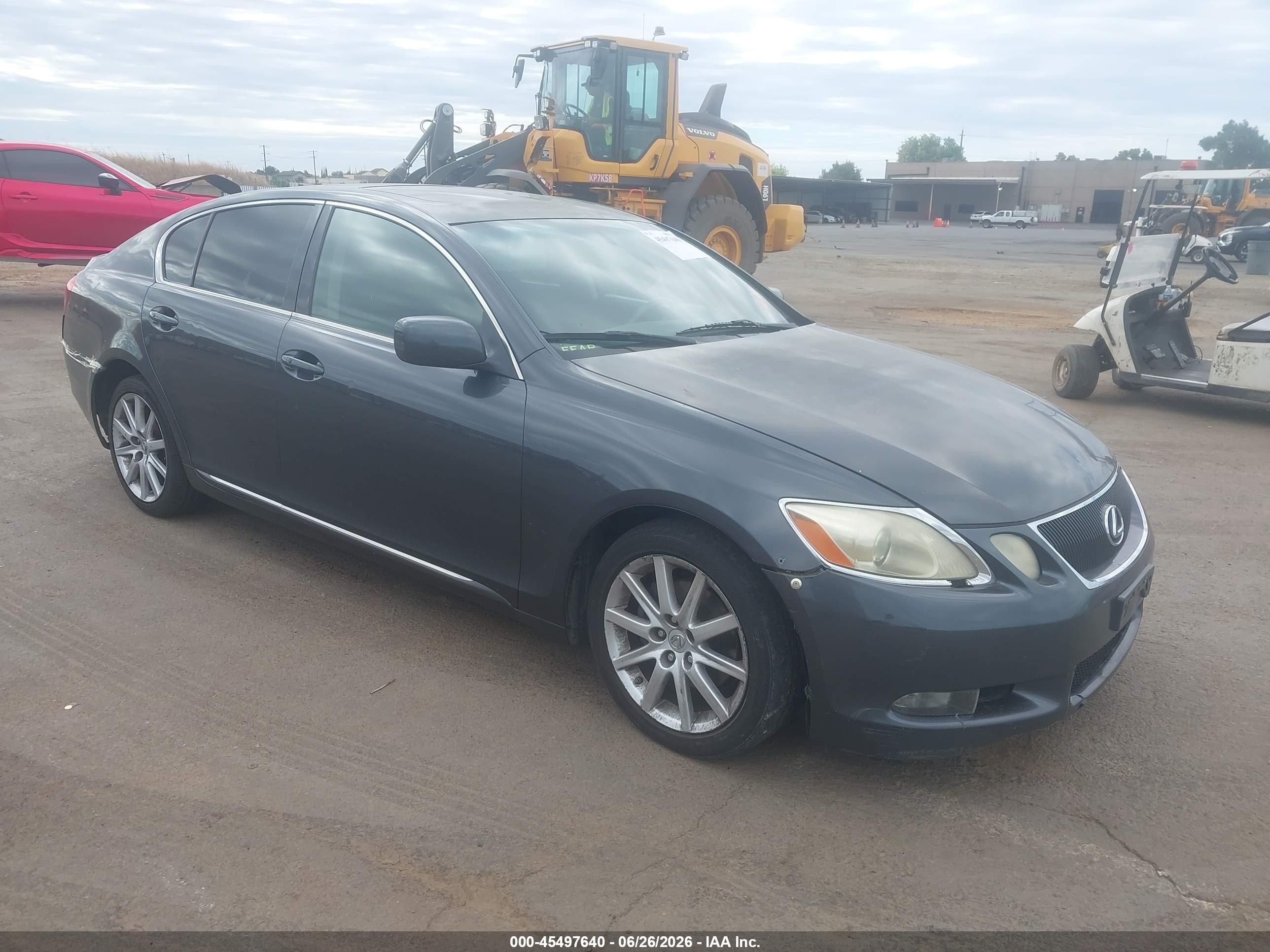 2006 Lexus Gs 300   Gray vin: JTHBH96S565039353
