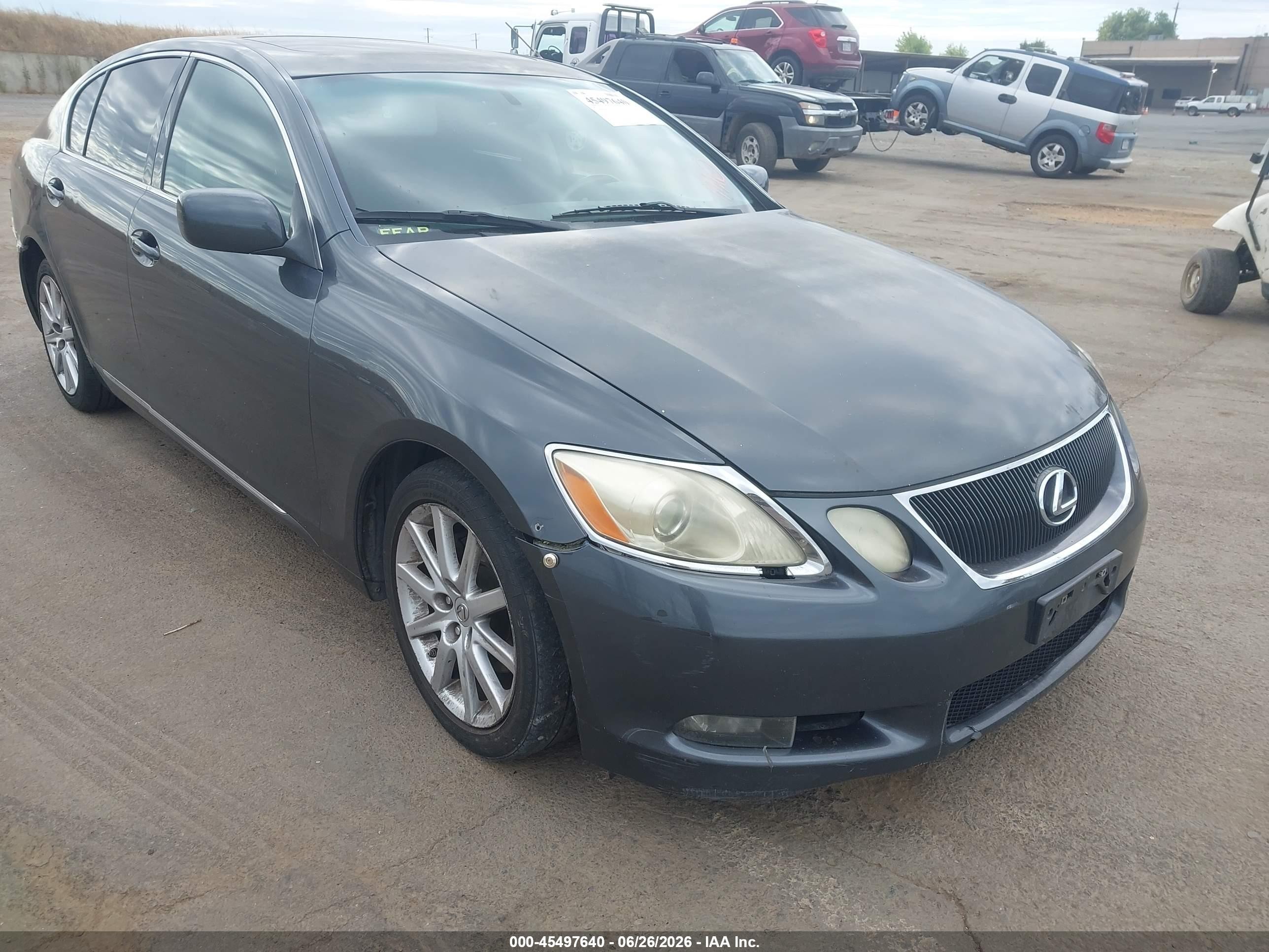 2006 Lexus Gs 300   Gray vin: JTHBH96S565039353