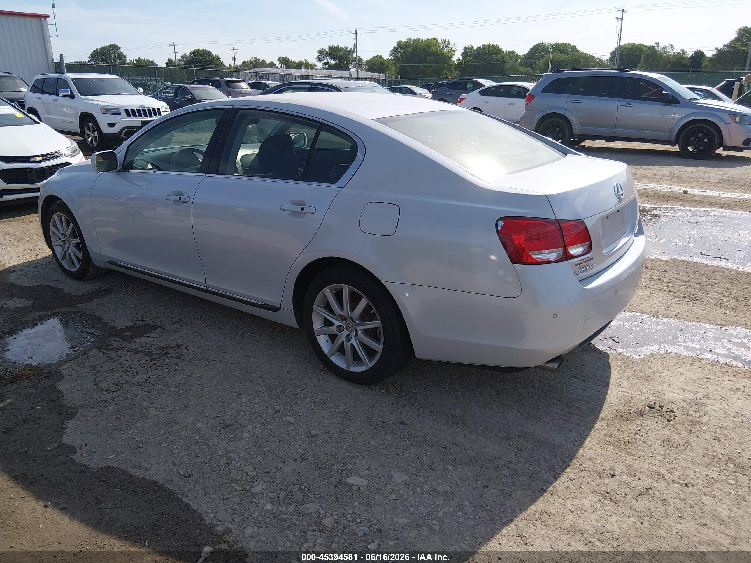 2006 Lexus Gs 300   Silver vin: JTHBH96S665001128