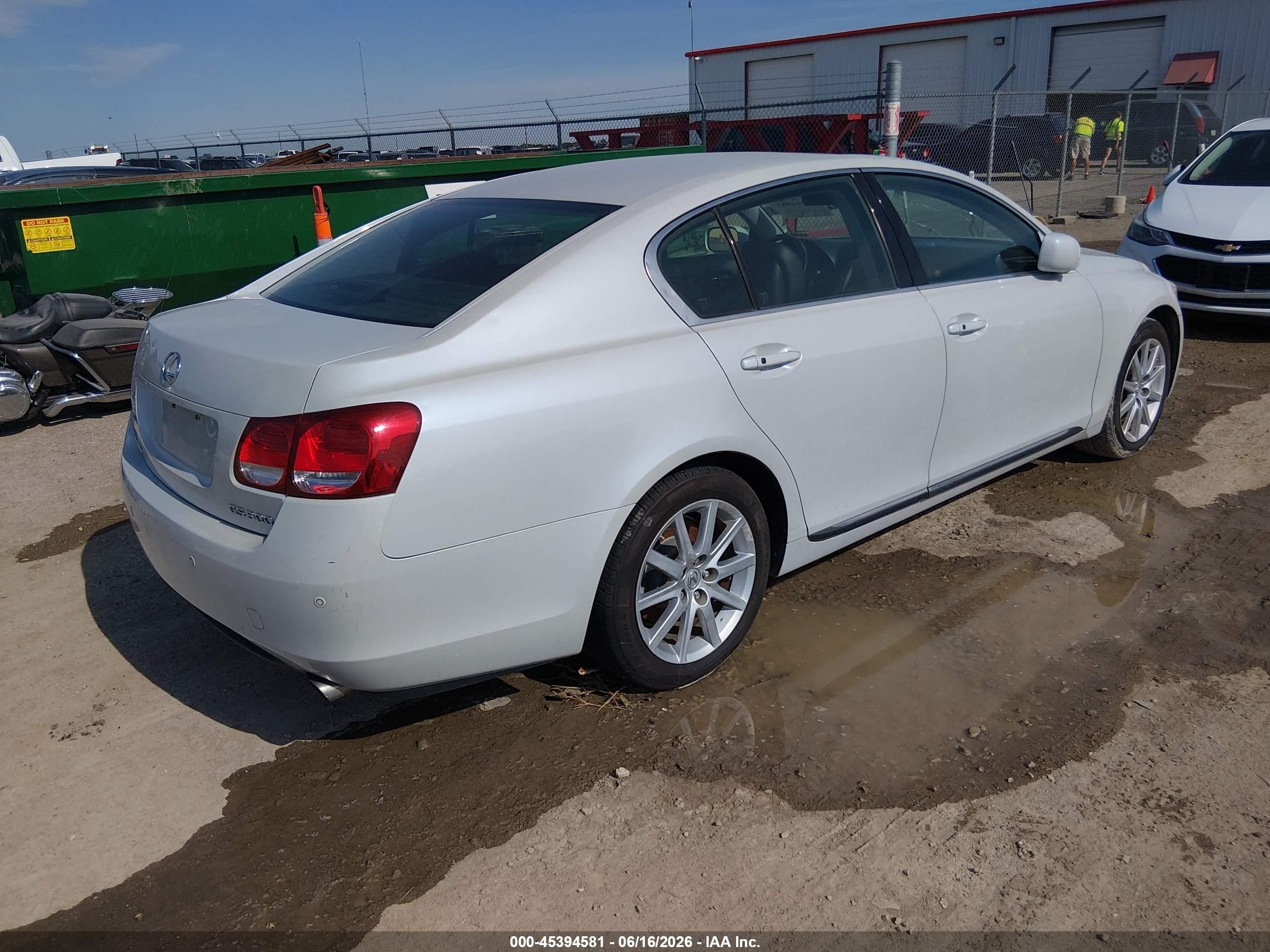2006 Lexus Gs 300   Silver vin: JTHBH96S665001128