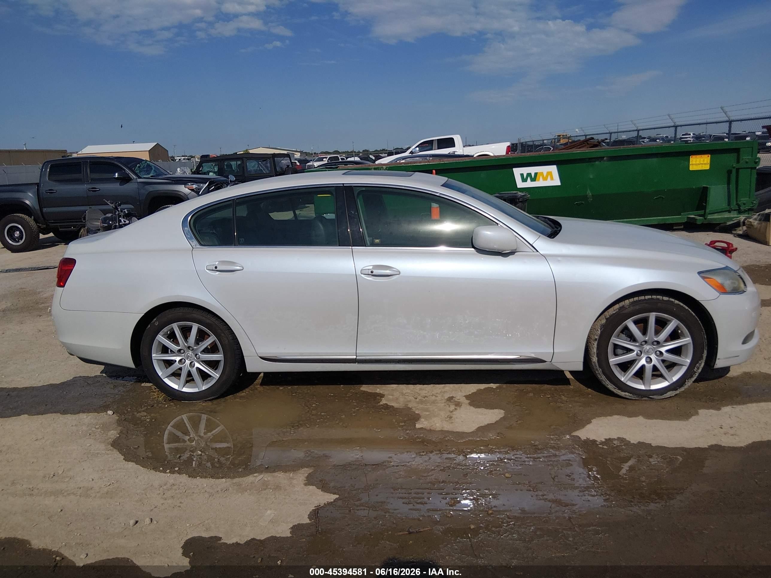 2006 Lexus Gs 300   Silver vin: JTHBH96S665001128