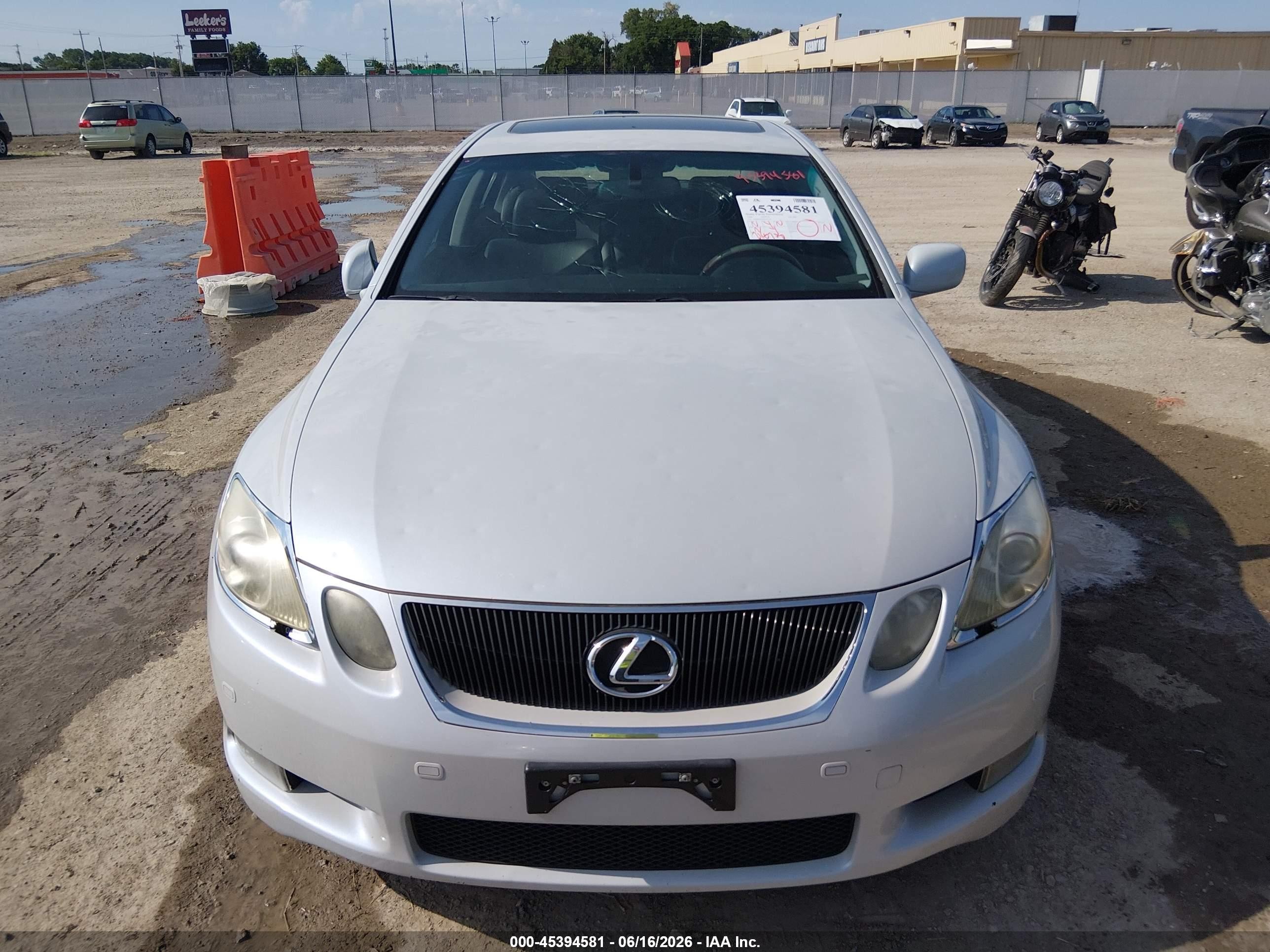 2006 Lexus Gs 300   Silver vin: JTHBH96S665001128