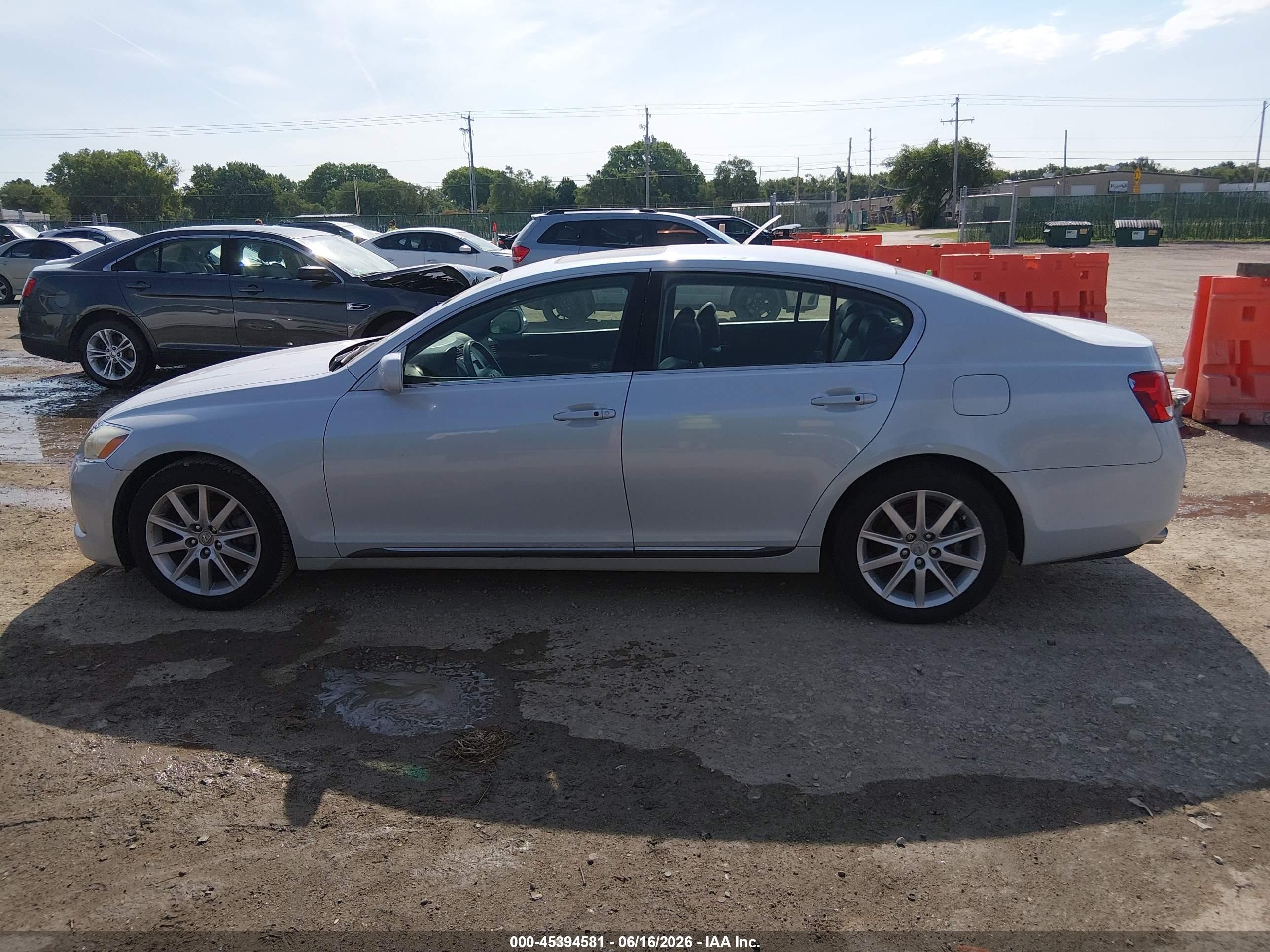 2006 Lexus Gs 300   Silver vin: JTHBH96S665001128