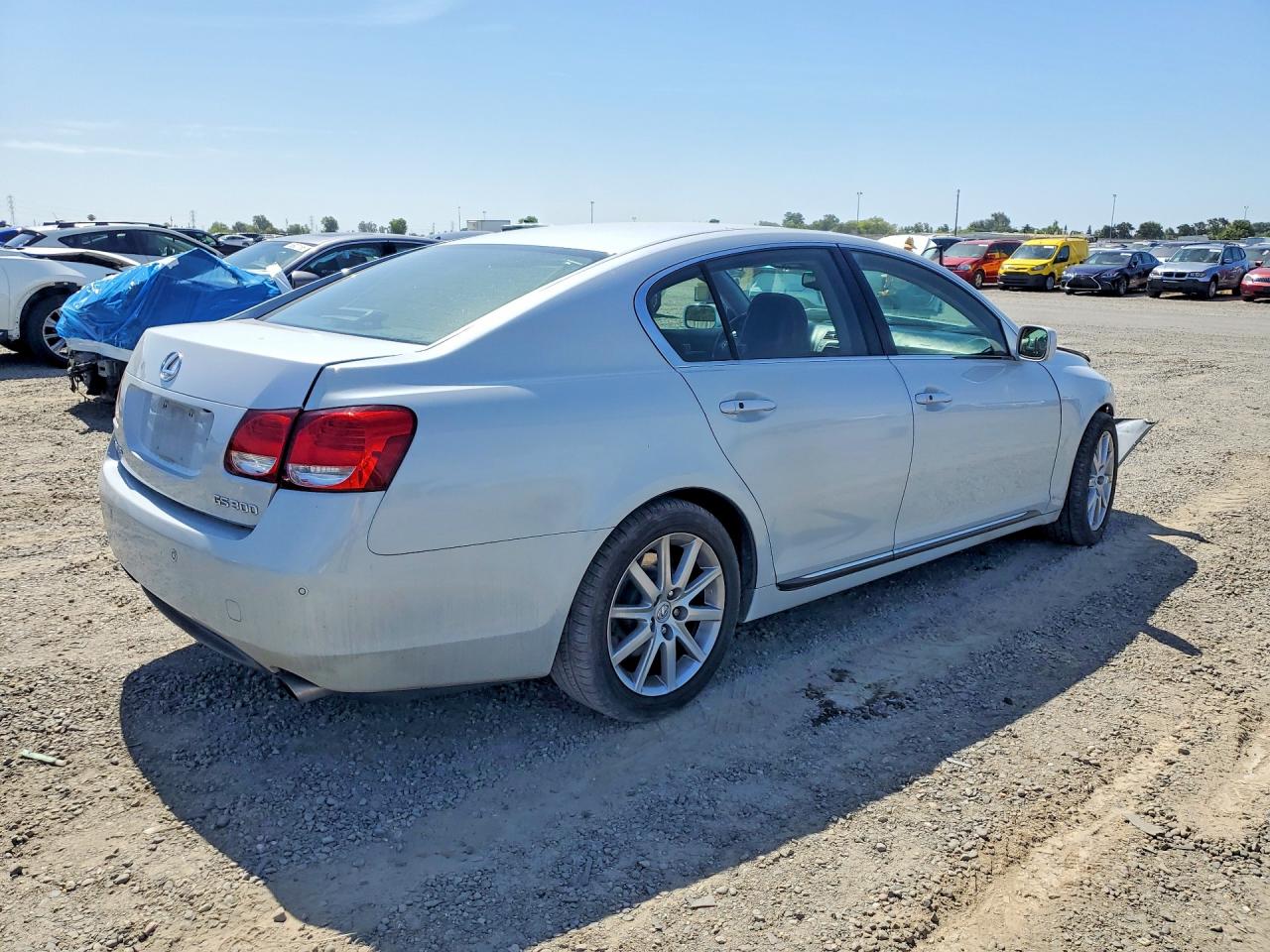 2006 Lexus Gs 300 White vin: JTHBH96S665007236