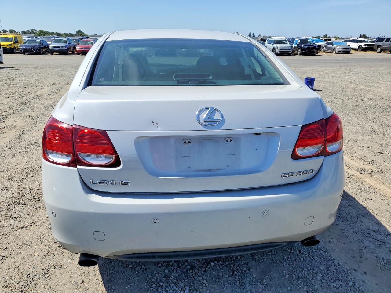 2006 Lexus Gs 300 White vin: JTHBH96S665007236