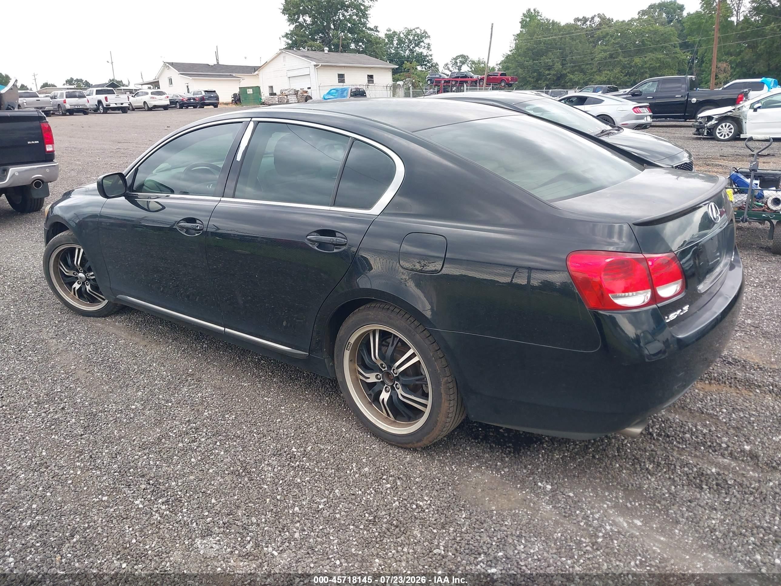 2006 Lexus Gs 300   Черный vin: JTHBH96S665014994