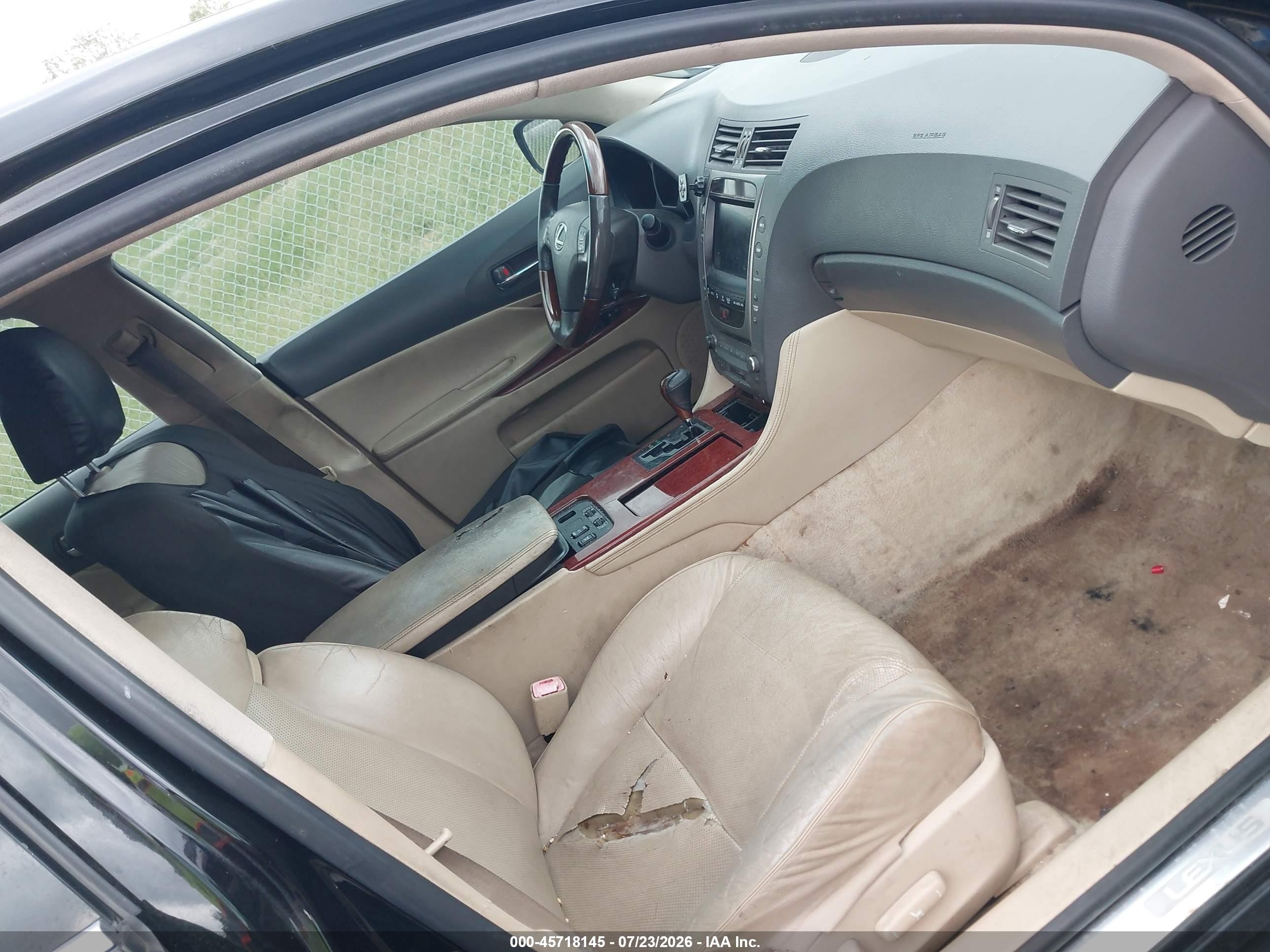 2006 Lexus Gs 300   Черный vin: JTHBH96S665014994