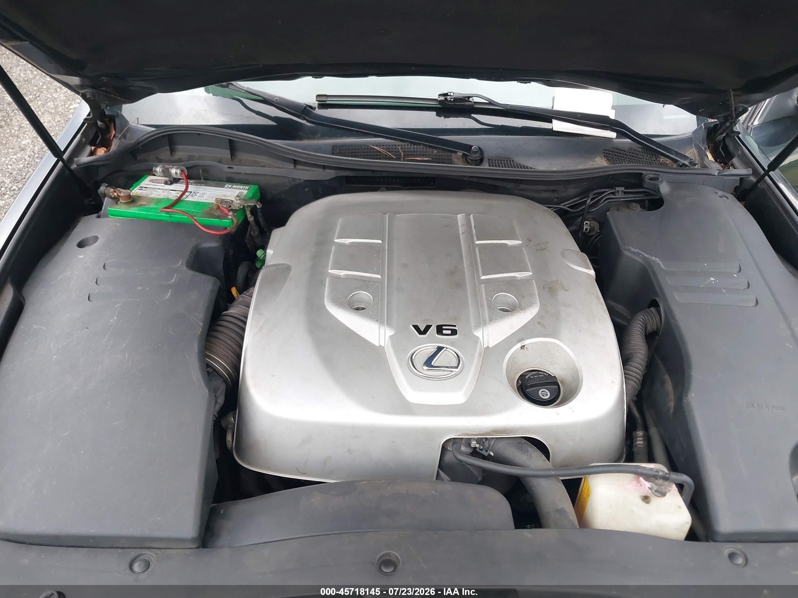 2006 Lexus Gs 300   Черный vin: JTHBH96S665014994