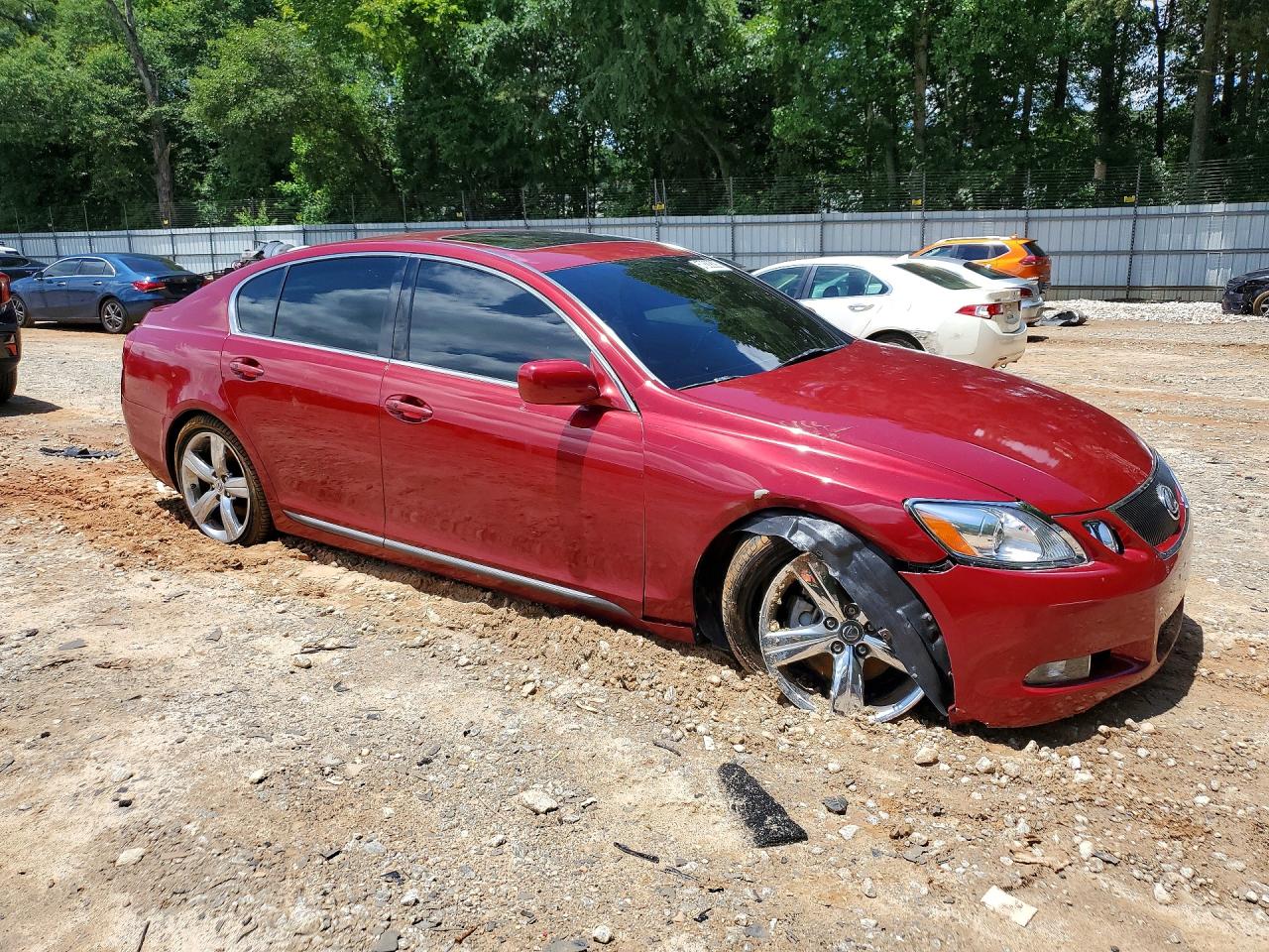 2006 Lexus Gs Red vin: JTHBH96S665015398