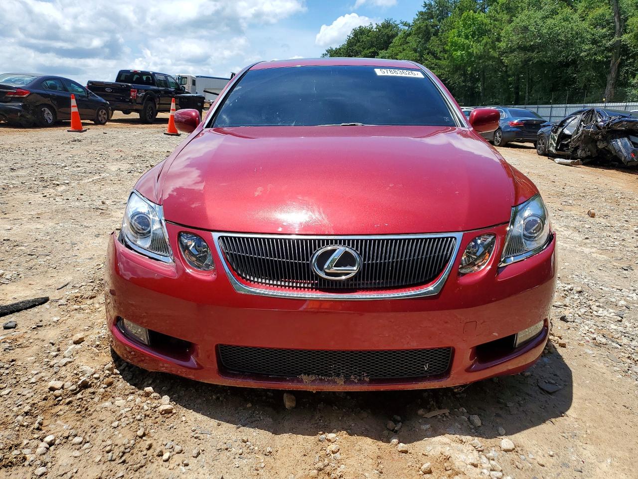 2006 Lexus Gs Red vin: JTHBH96S665015398
