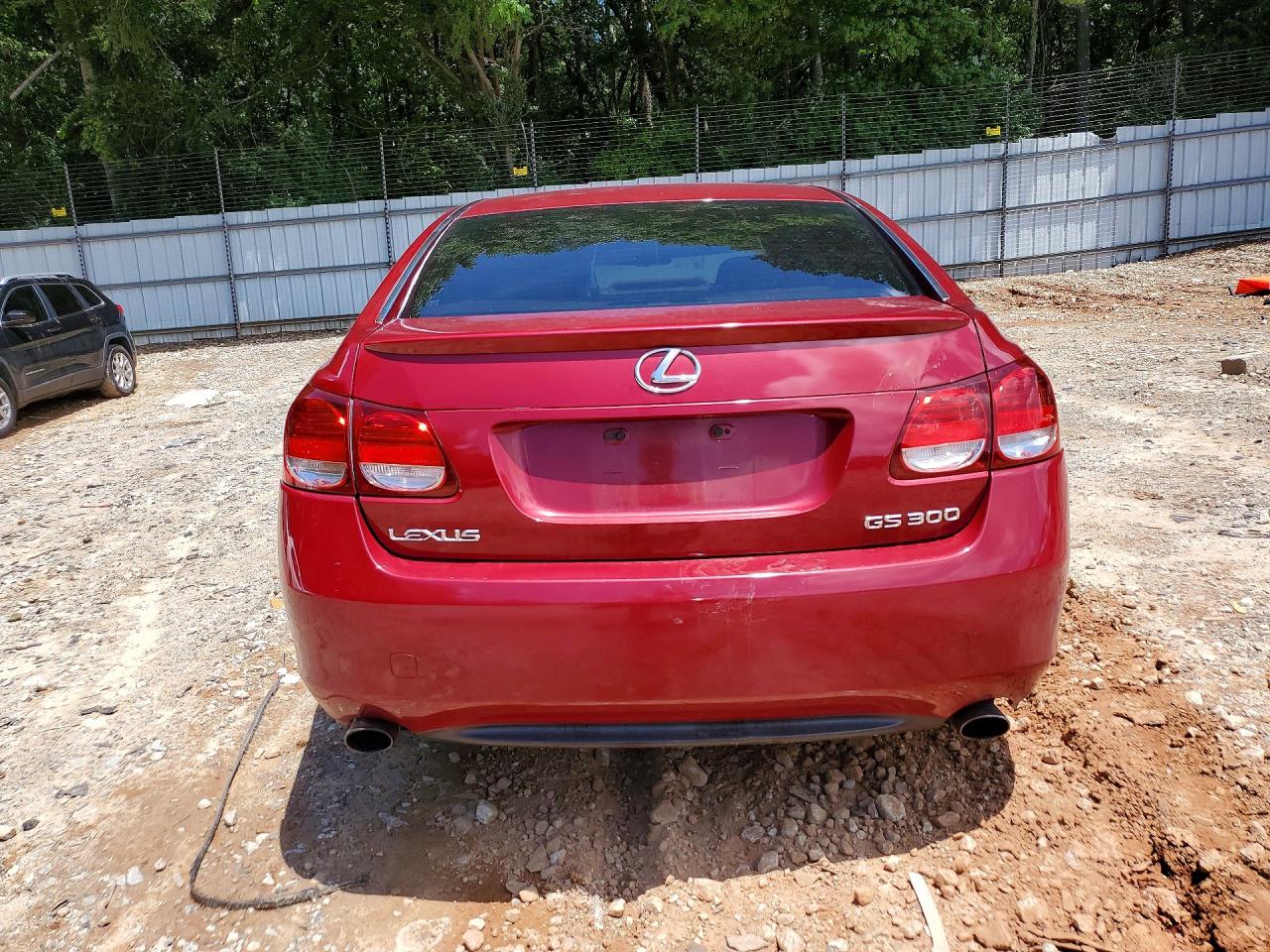 2006 Lexus Gs Red vin: JTHBH96S665015398