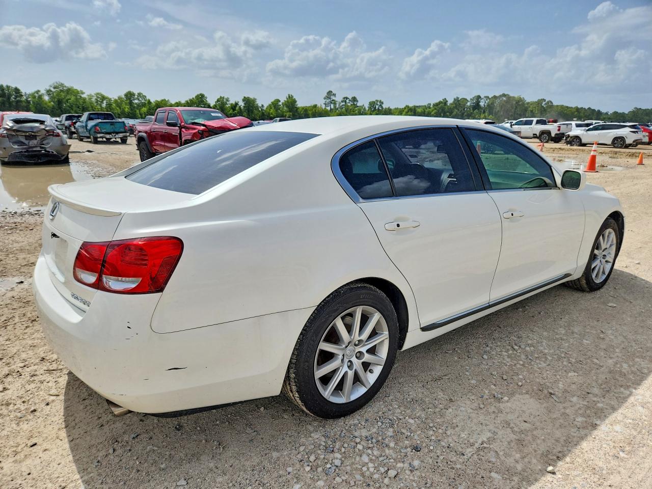 2006 Lexus Gs 300 Белый vin: JTHBH96S665034646