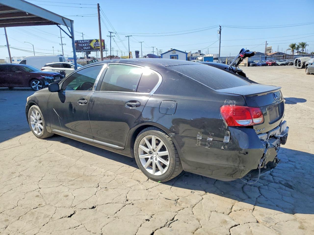2006 Lexus Gs 300 Black vin: JTHBH96S665036493