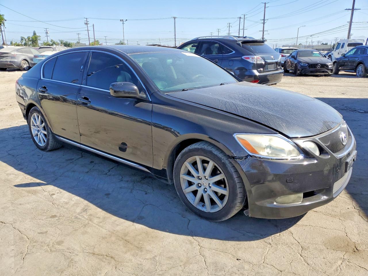 2006 Lexus Gs 300 Black vin: JTHBH96S665036493