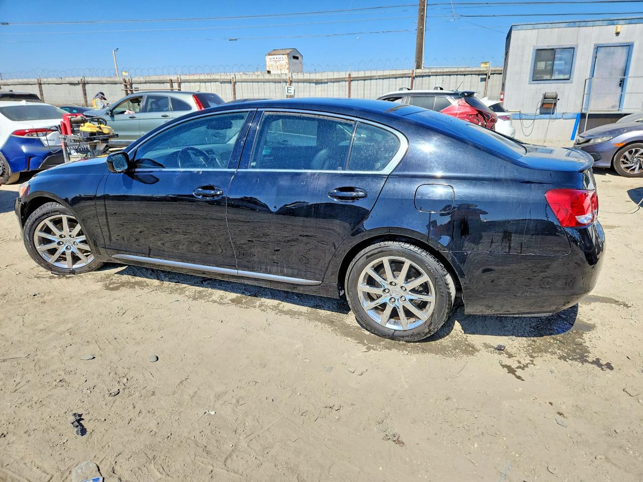 2006 Lexus Gs300 Black vin: JTHBH96S665037823