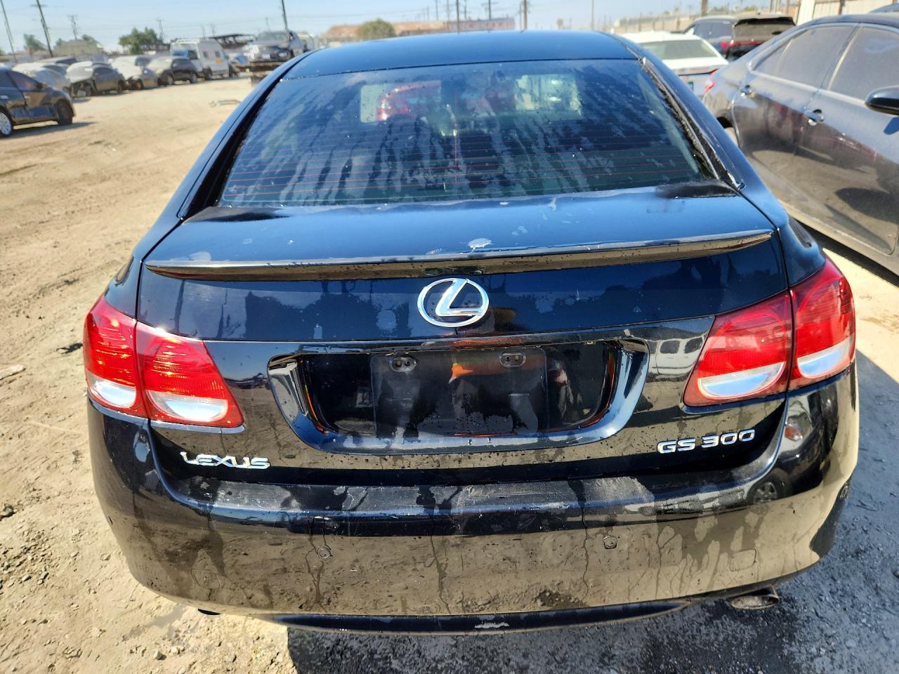 2006 Lexus Gs300 Black vin: JTHBH96S665037823