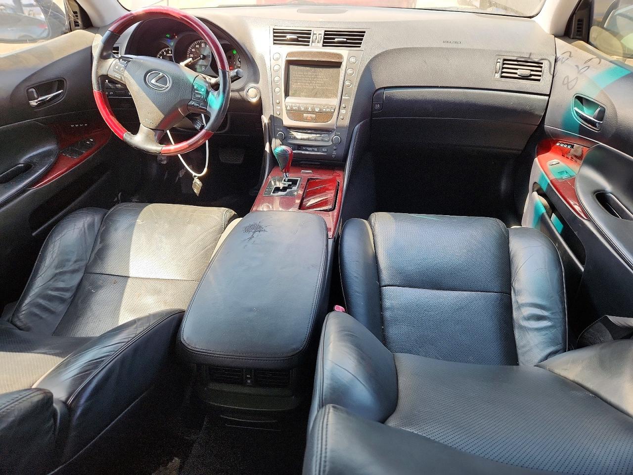 2006 Lexus Gs300 Black vin: JTHBH96S665037823
