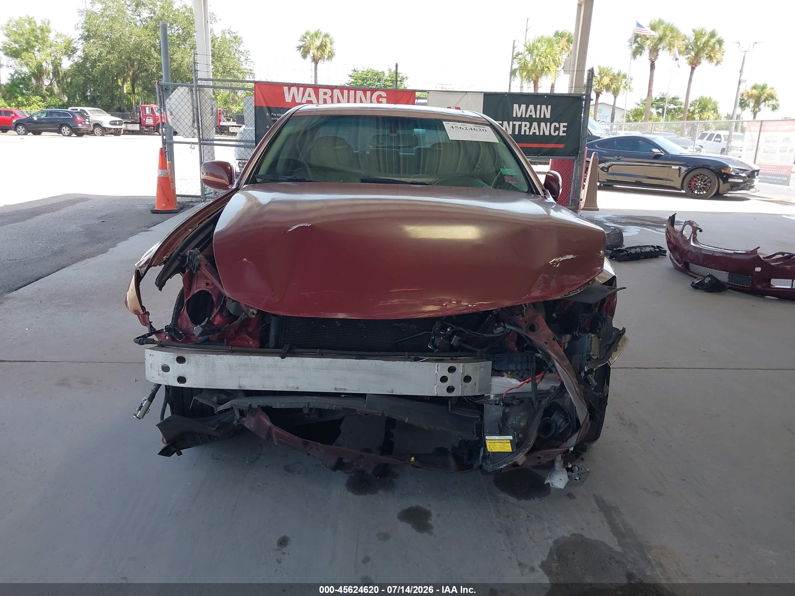 2006 Lexus Gs 300   Red vin: JTHBH96S665043864