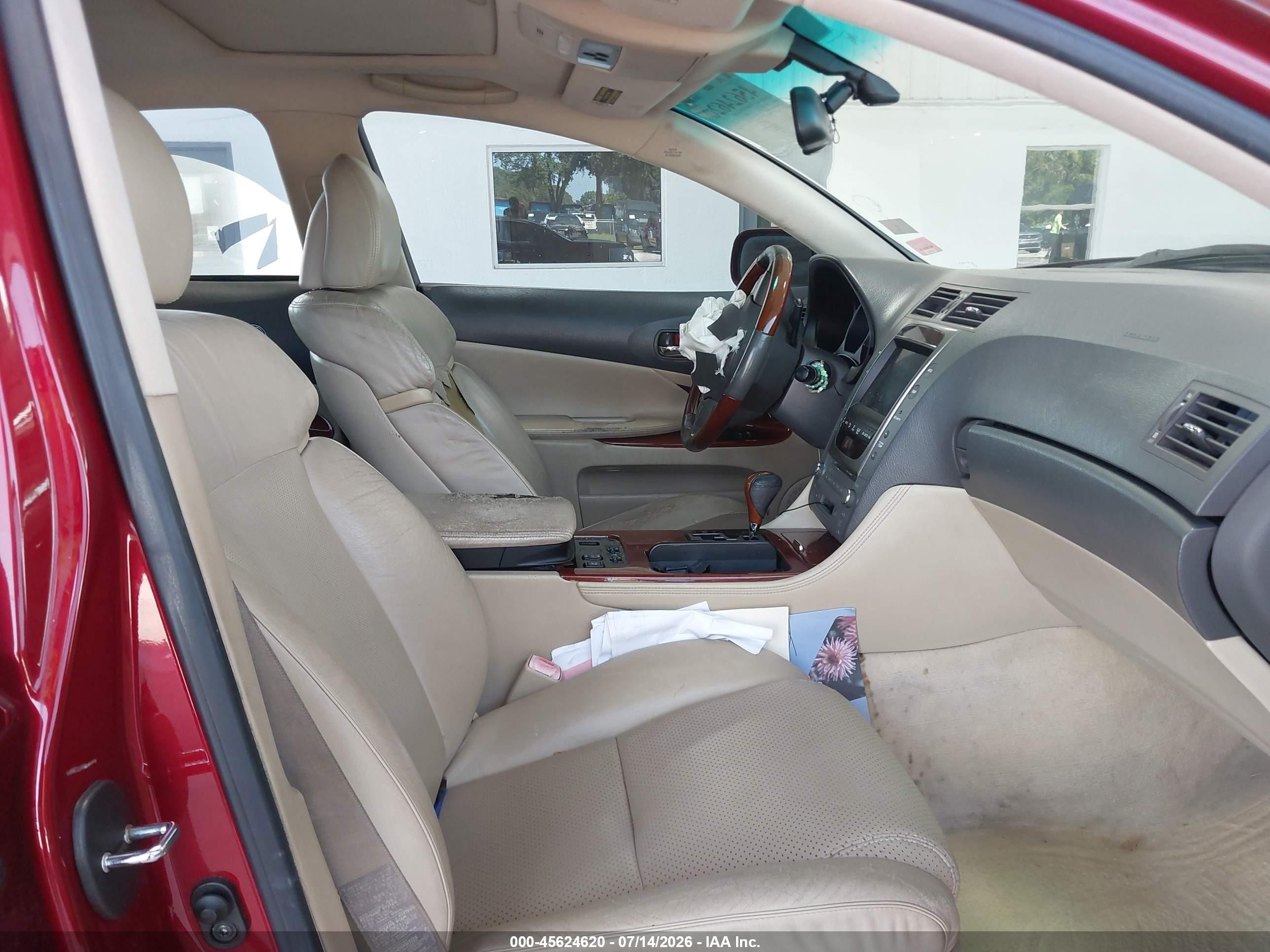 2006 Lexus Gs 300   Red vin: JTHBH96S665043864
