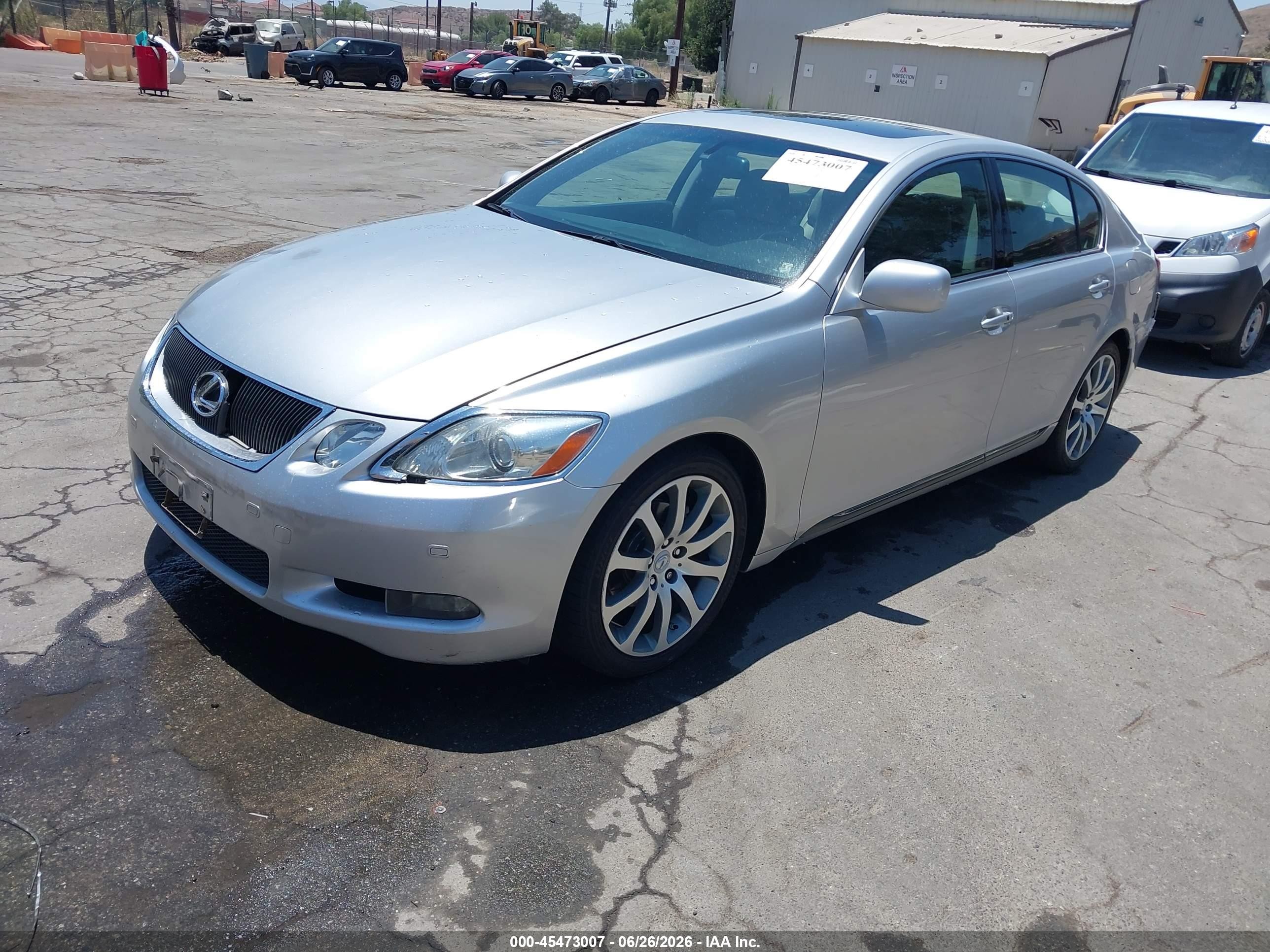 2006 Lexus Gs 300   Silver vin: JTHBH96S765011697