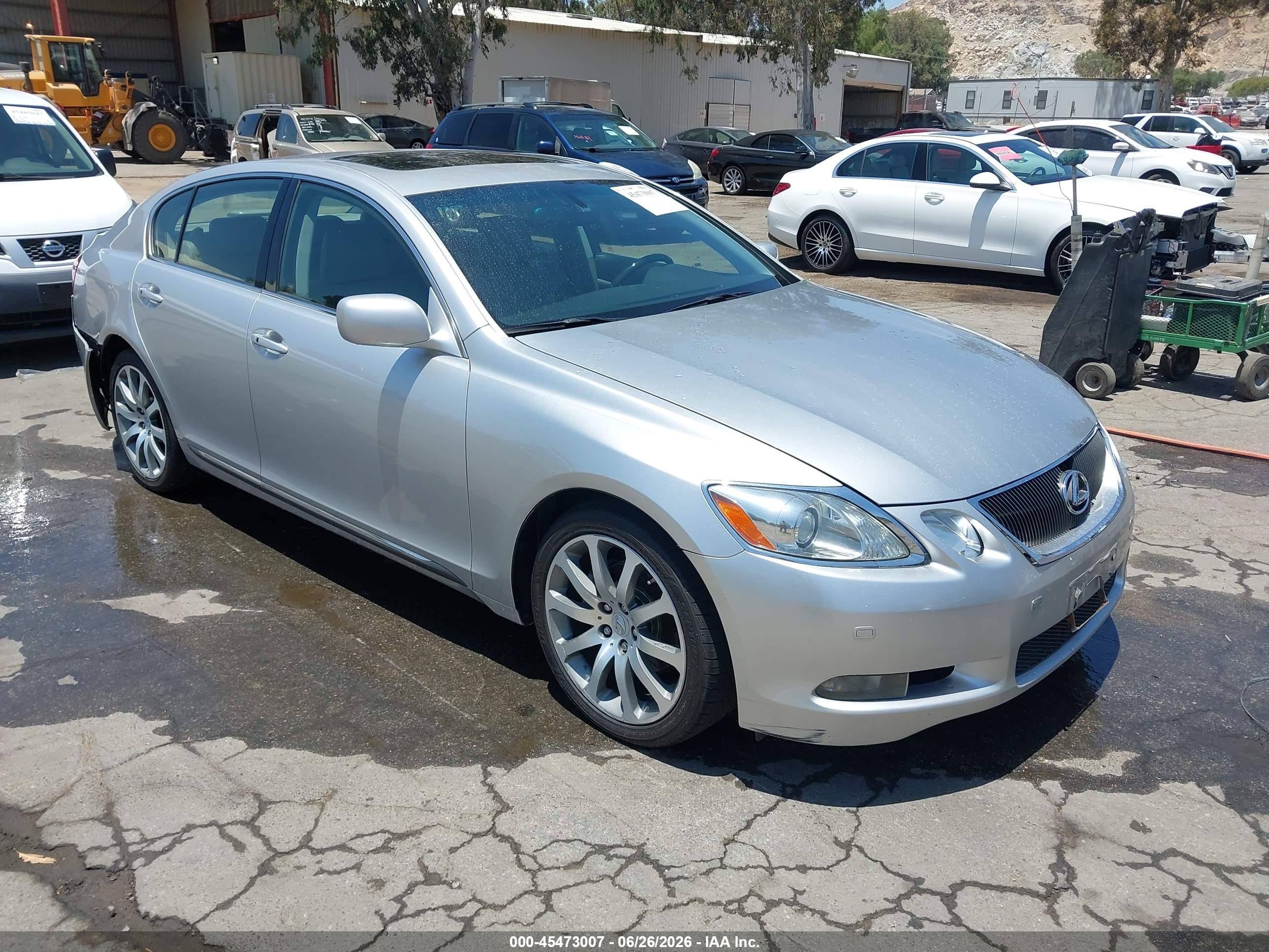 2006 Lexus Gs 300   Silver vin: JTHBH96S765011697