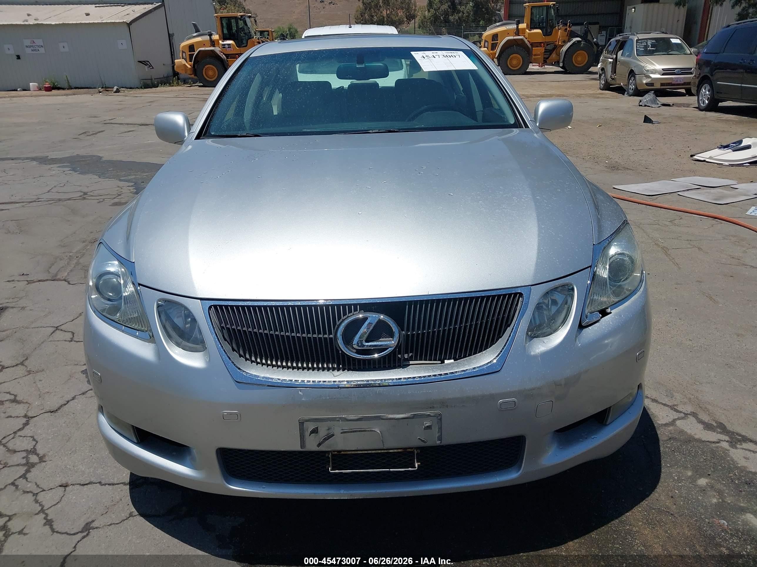 2006 Lexus Gs 300   Silver vin: JTHBH96S765011697
